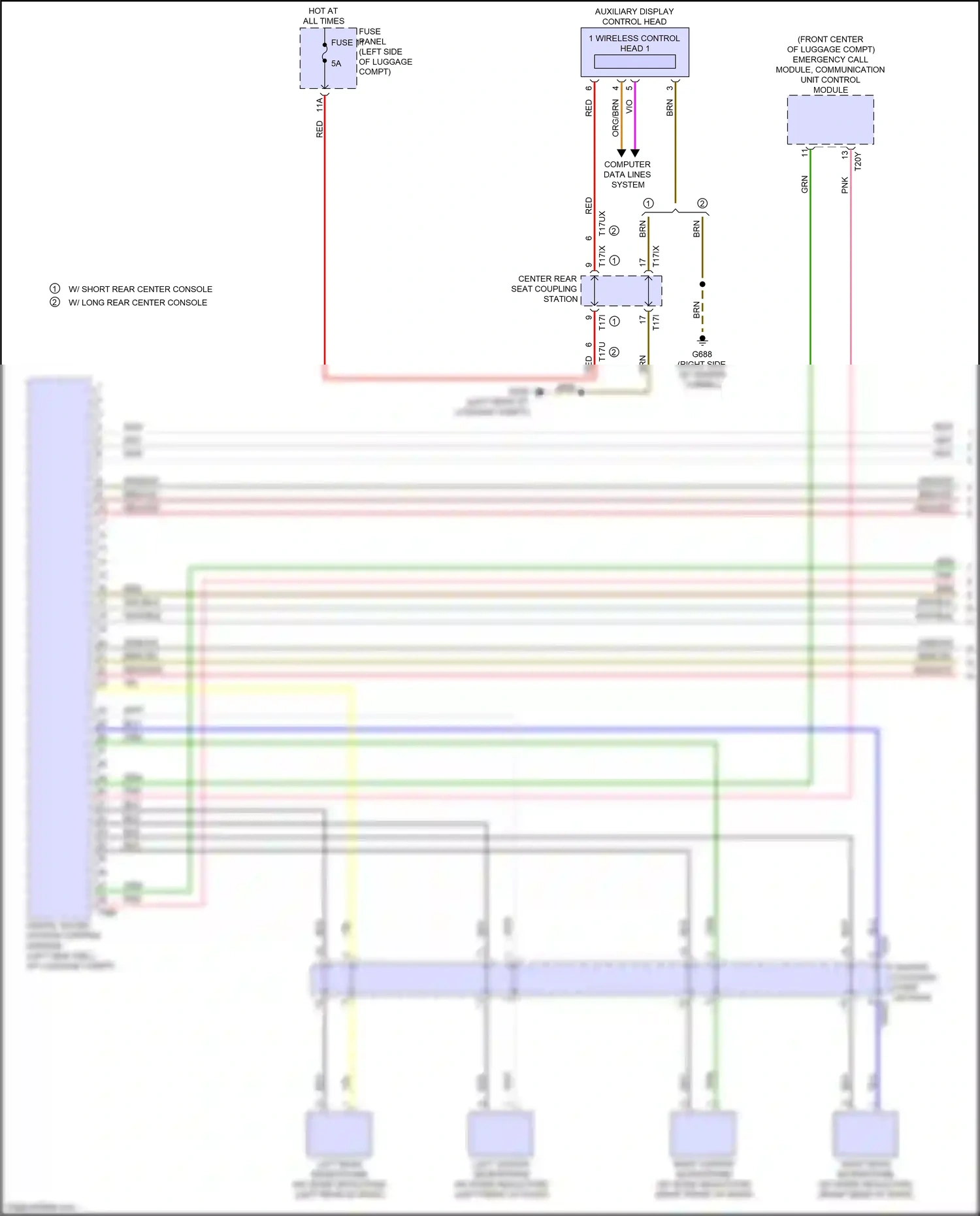Wiring diagram org/brn for Audi A8 D5 facelift (2021-2024) (26 of 146)