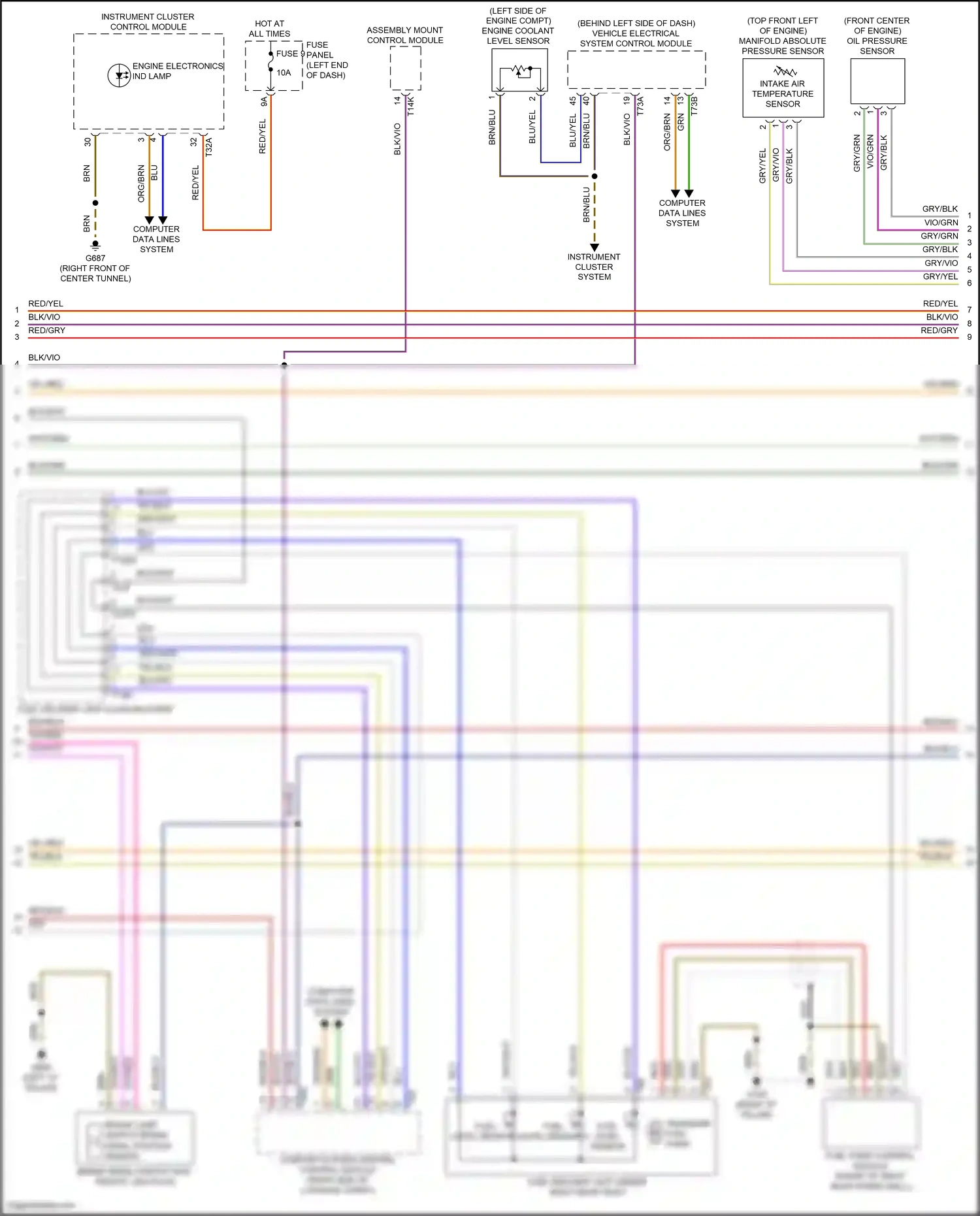 Wiring diagram org/brn for Audi A8 D5 facelift (2021-2024) (144 of 146)