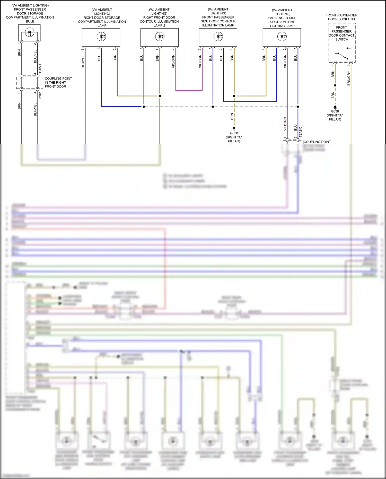 Wiring diagram org/brn for Audi A8 D5 facelift (2021-2024) (42 of 146)