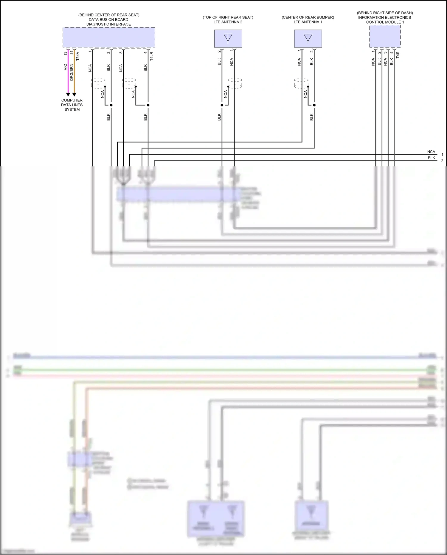 Wiring diagram pnk for Audi A8 D5 facelift (2021-2024) (4 of 73)
