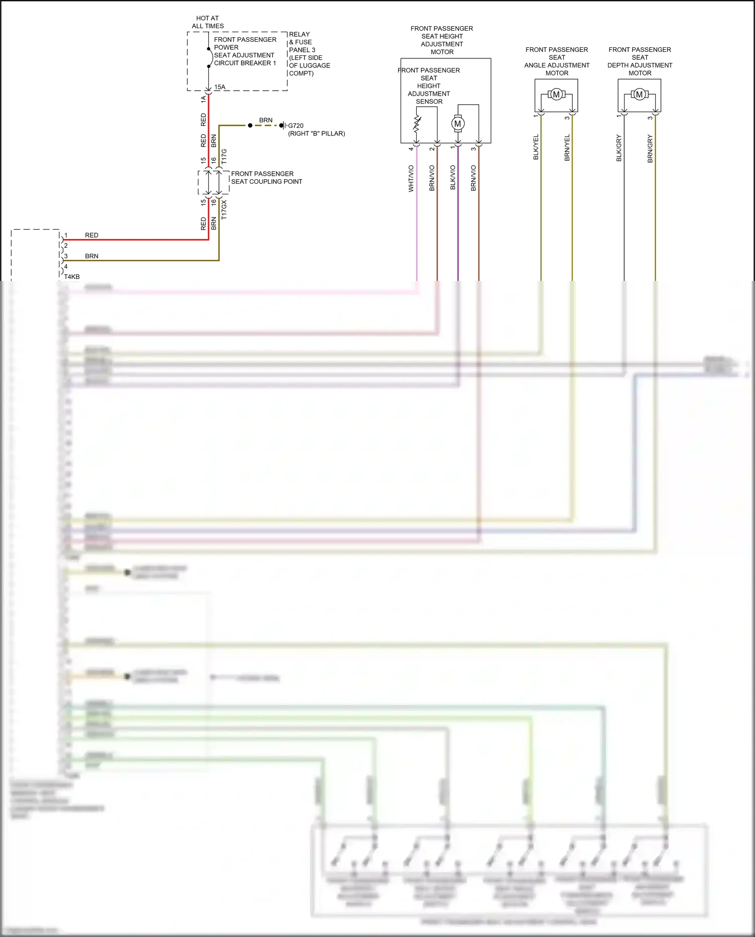 Wiring diagram red for Audi A8 D5 facelift (2021-2024) (61 of 150)