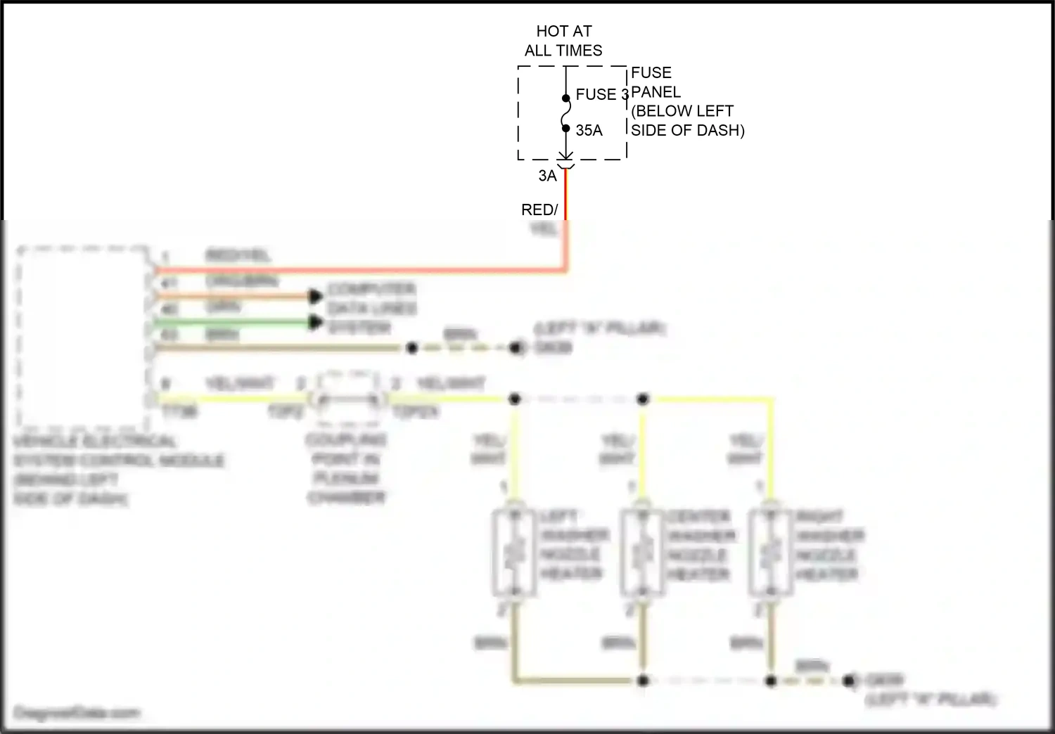 Wiring diagram red for Audi A8 D5 facelift (2021-2024) (72 of 150)