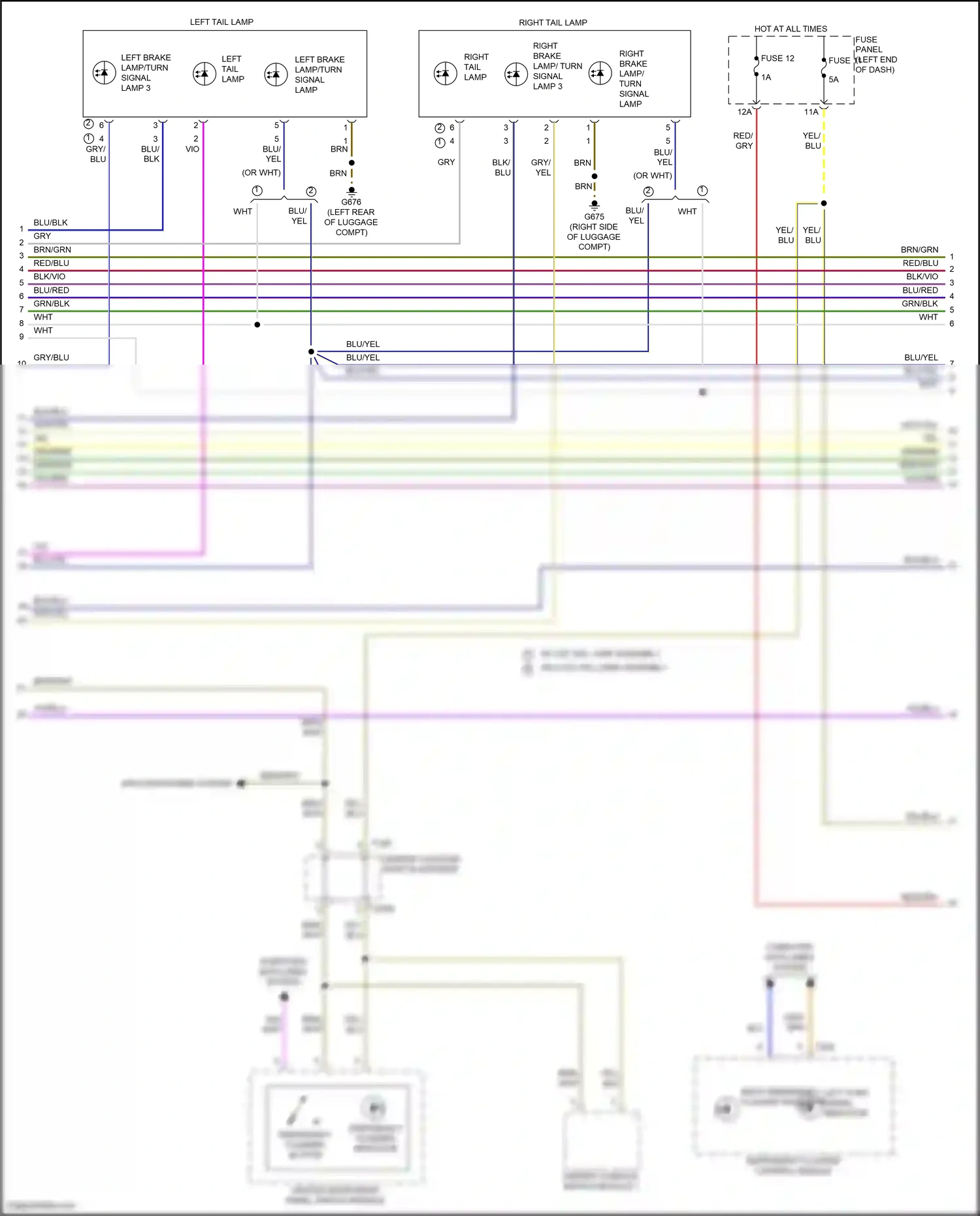 Wiring diagram red/blu for Audi A8 D5 facelift (2021-2024) (22 of 55)