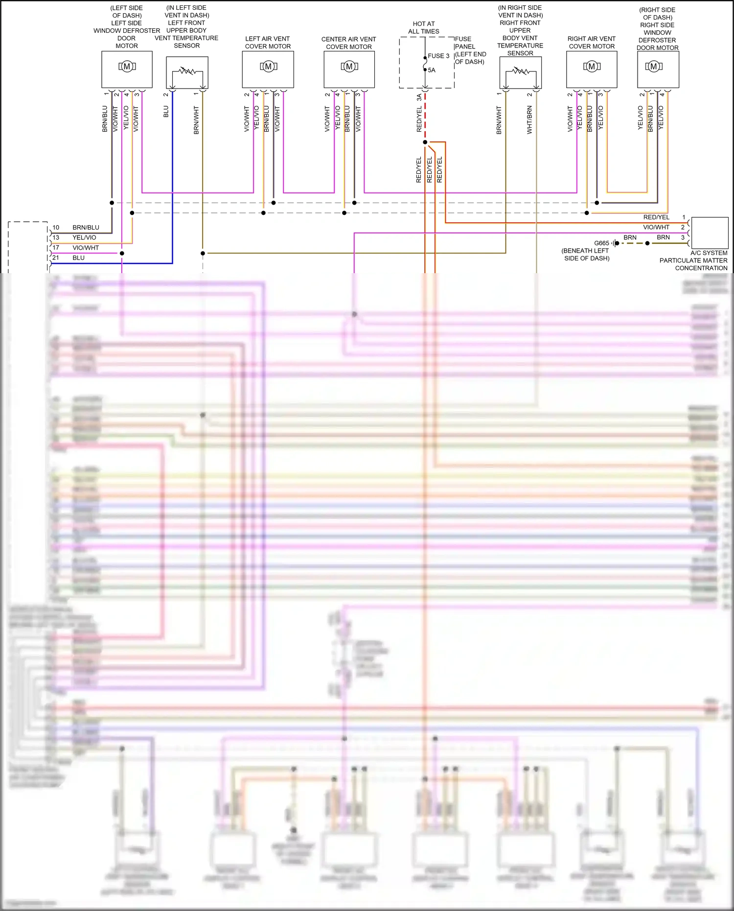 Wiring diagram red/vio for Audi A8 D5 facelift (2021-2024) (22 of 31)