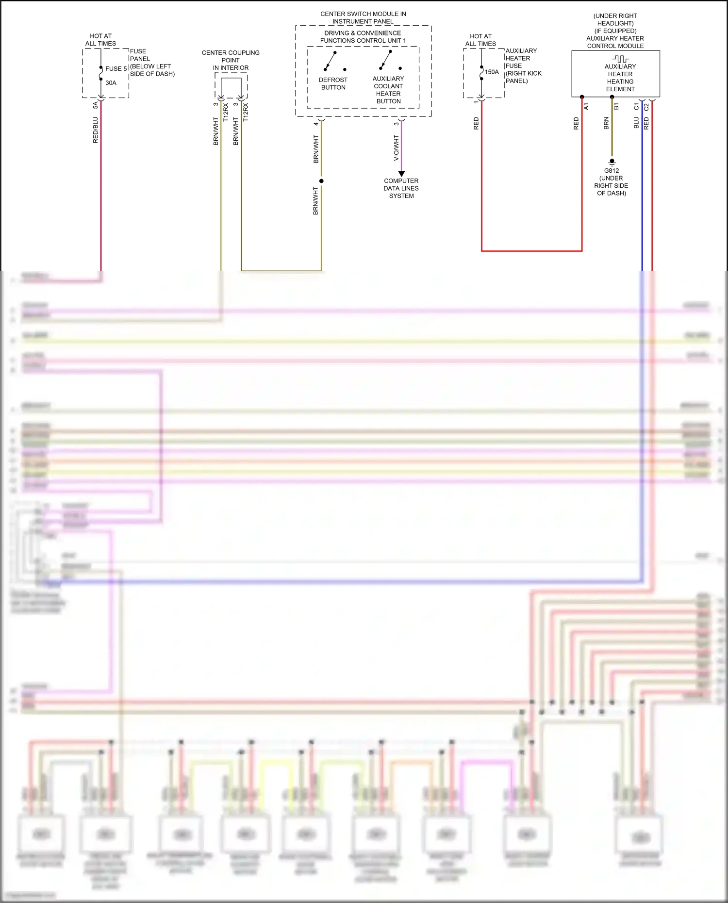 Wiring diagram vio/gry for Audi A8 D5 facelift (2021-2024) (24 of 34)