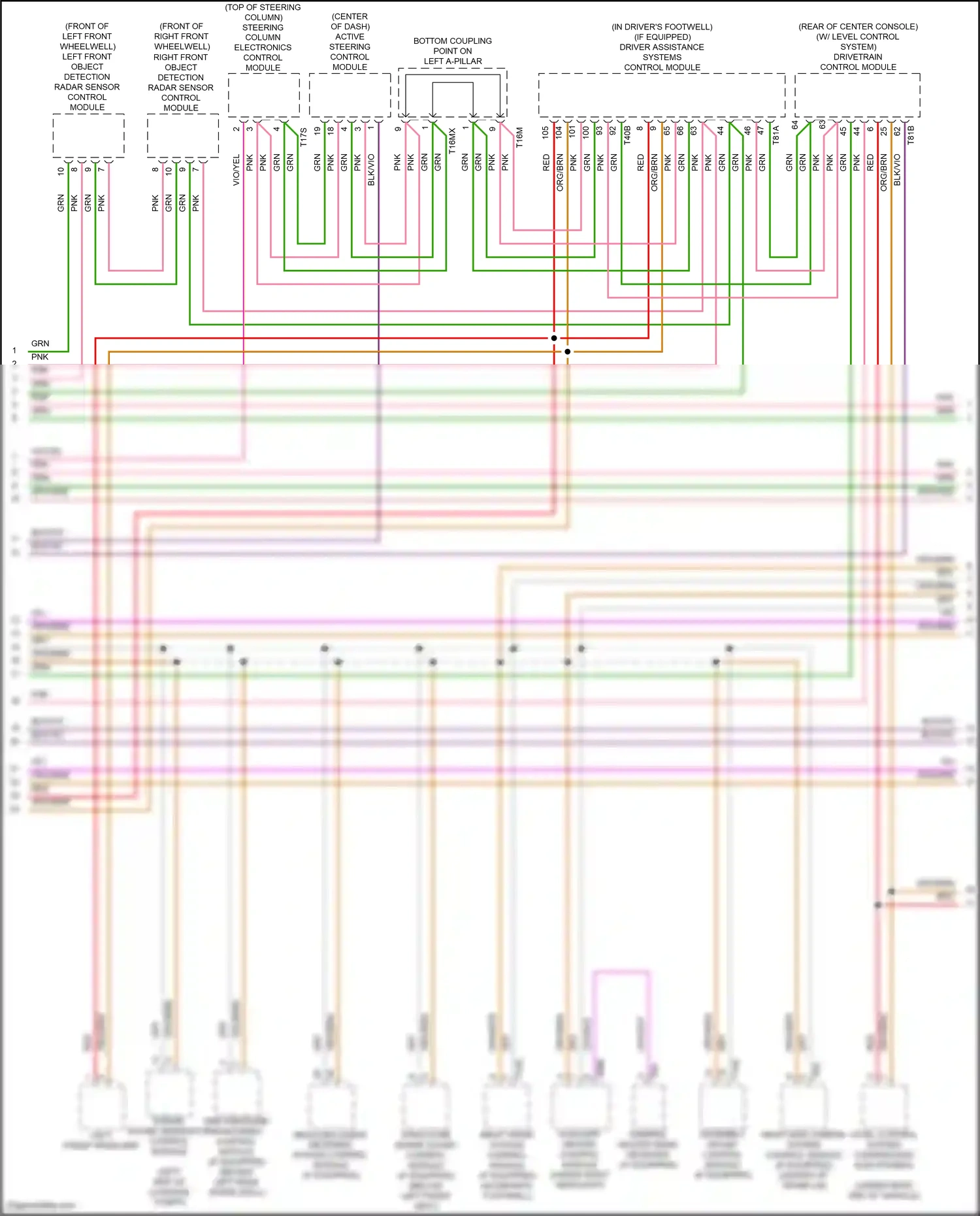 Wiring diagram vio/wht for Audi A8 D5 facelift (2021-2024) (21 of 52)