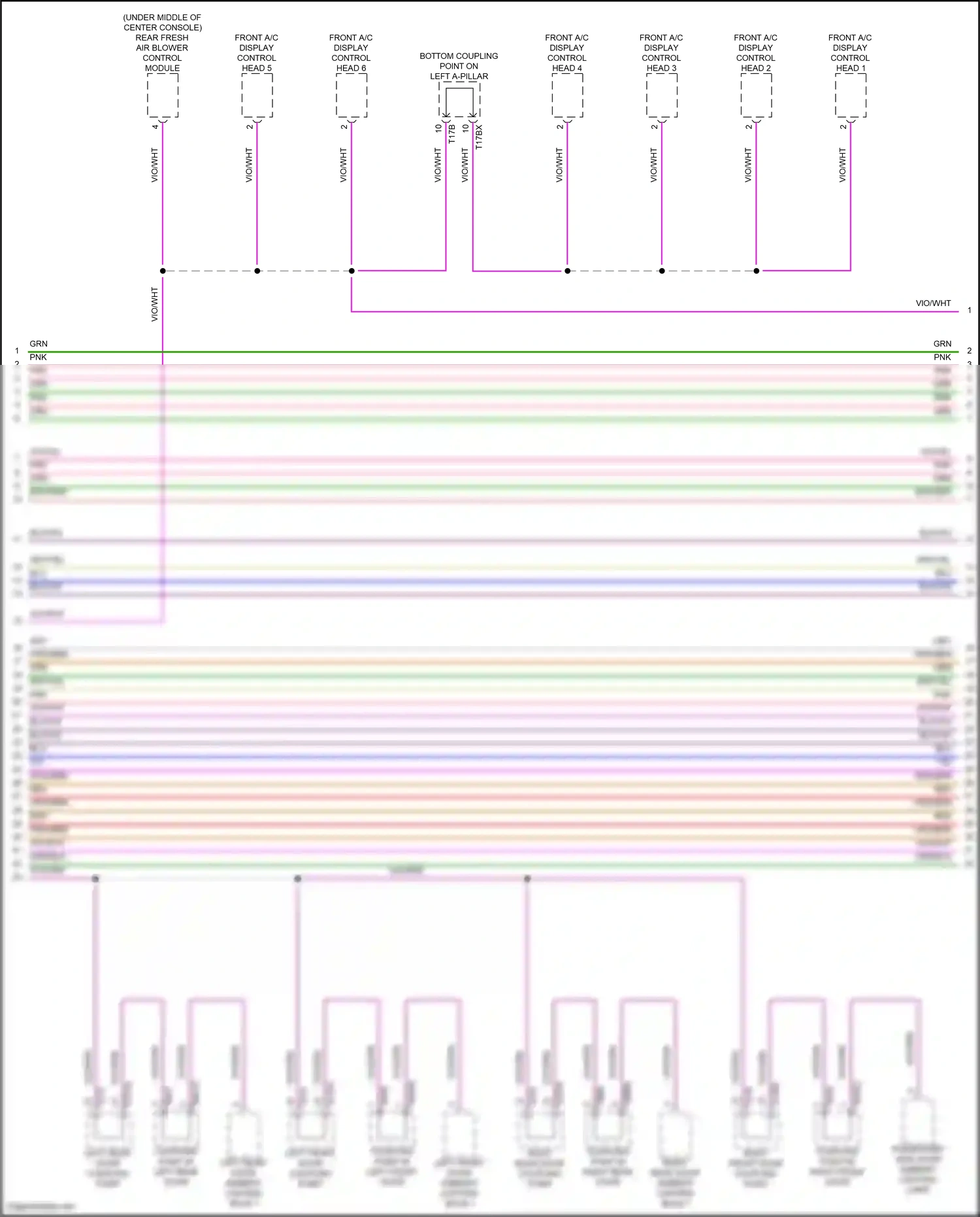 Wiring diagram vio/wht for Audi A8 D5 facelift (2021-2024) (28 of 52)