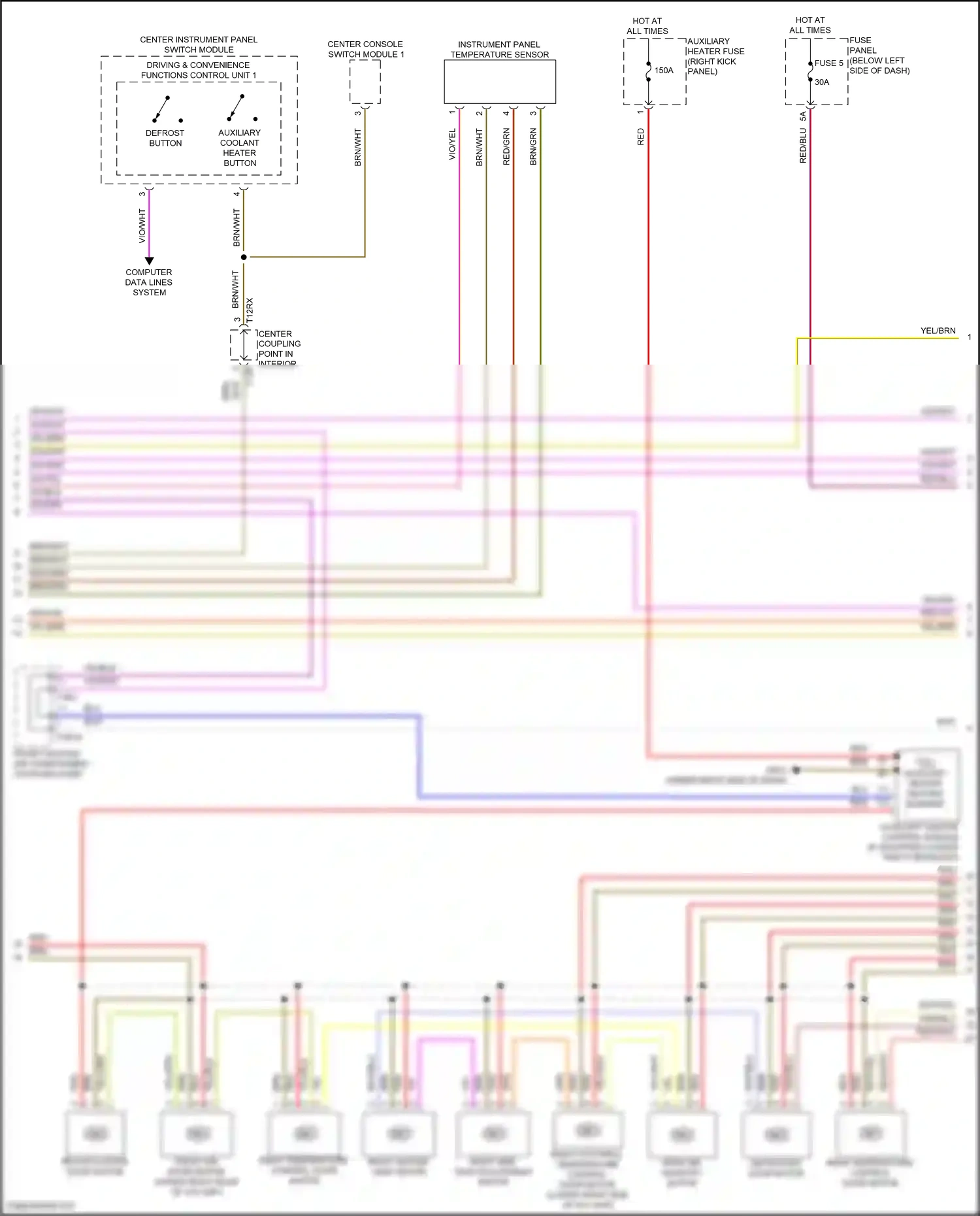 Wiring diagram wht for Audi A8 D5 facelift (2021-2024) (87 of 113)