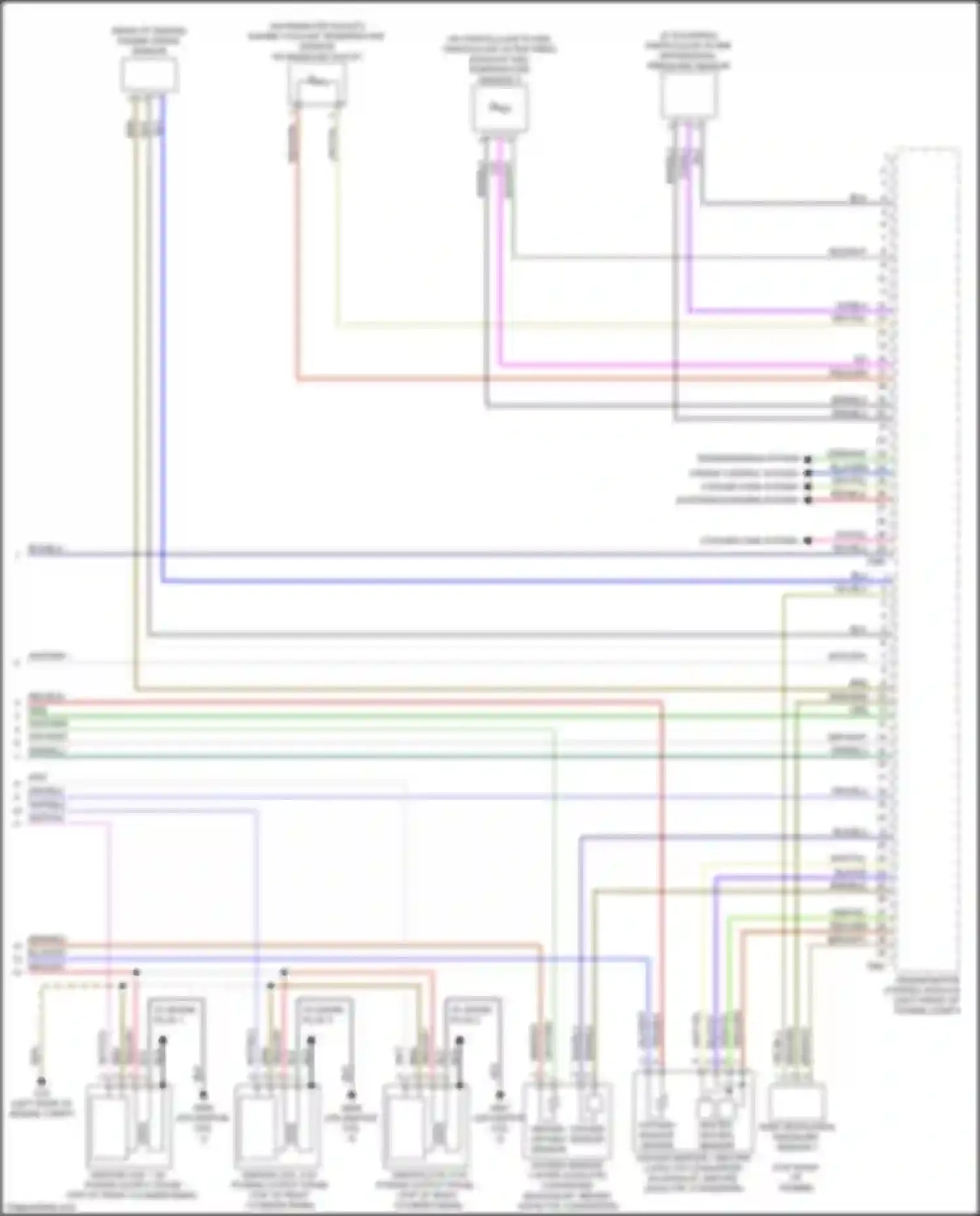 A8 Audi D5 (2017-2022): Wiring diagram engine performance 3.0l turbo (10 of 10)