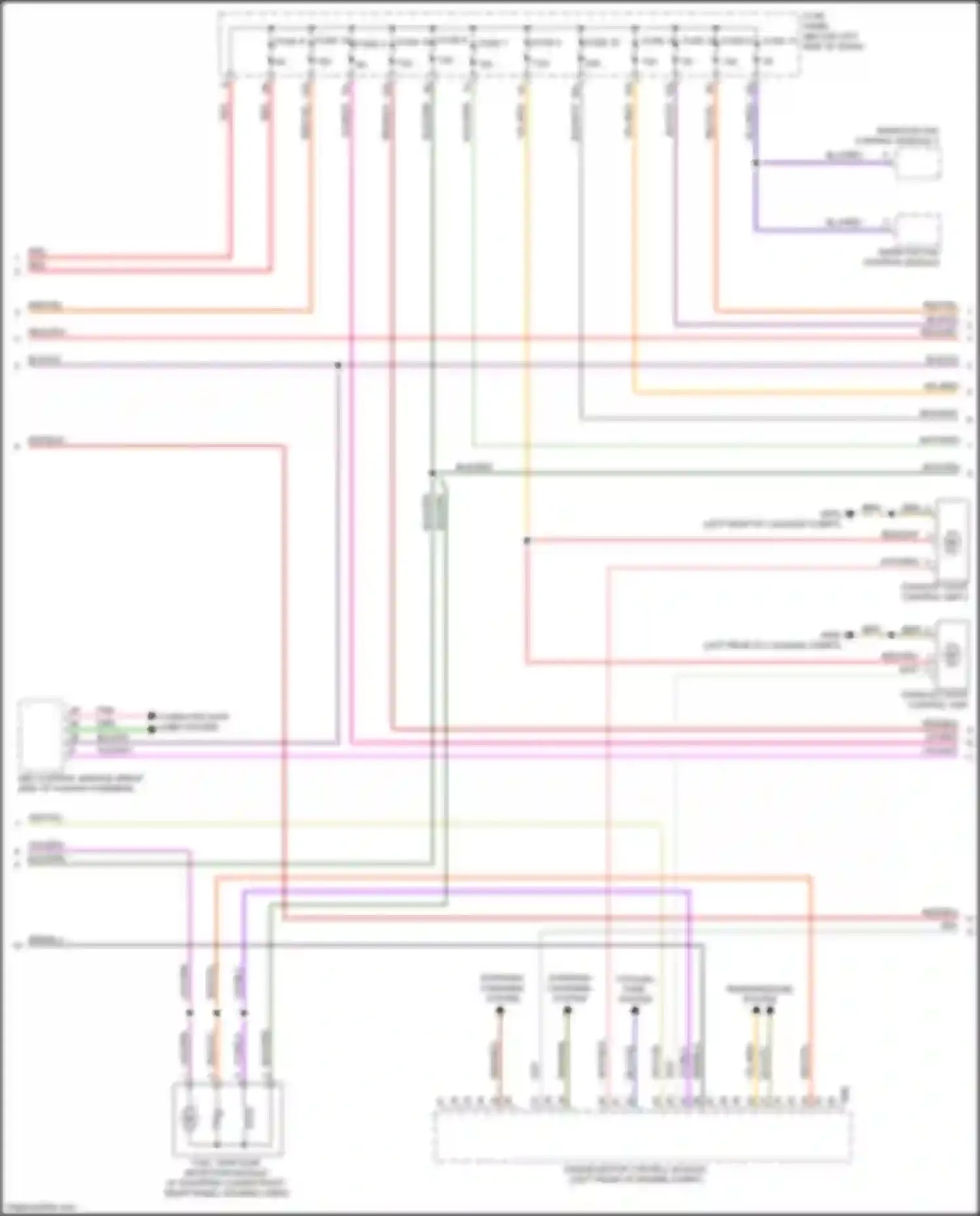 A8 Audi D5 (2017-2022): Wiring diagram engine performance 3.0l turbo (2 of 10)