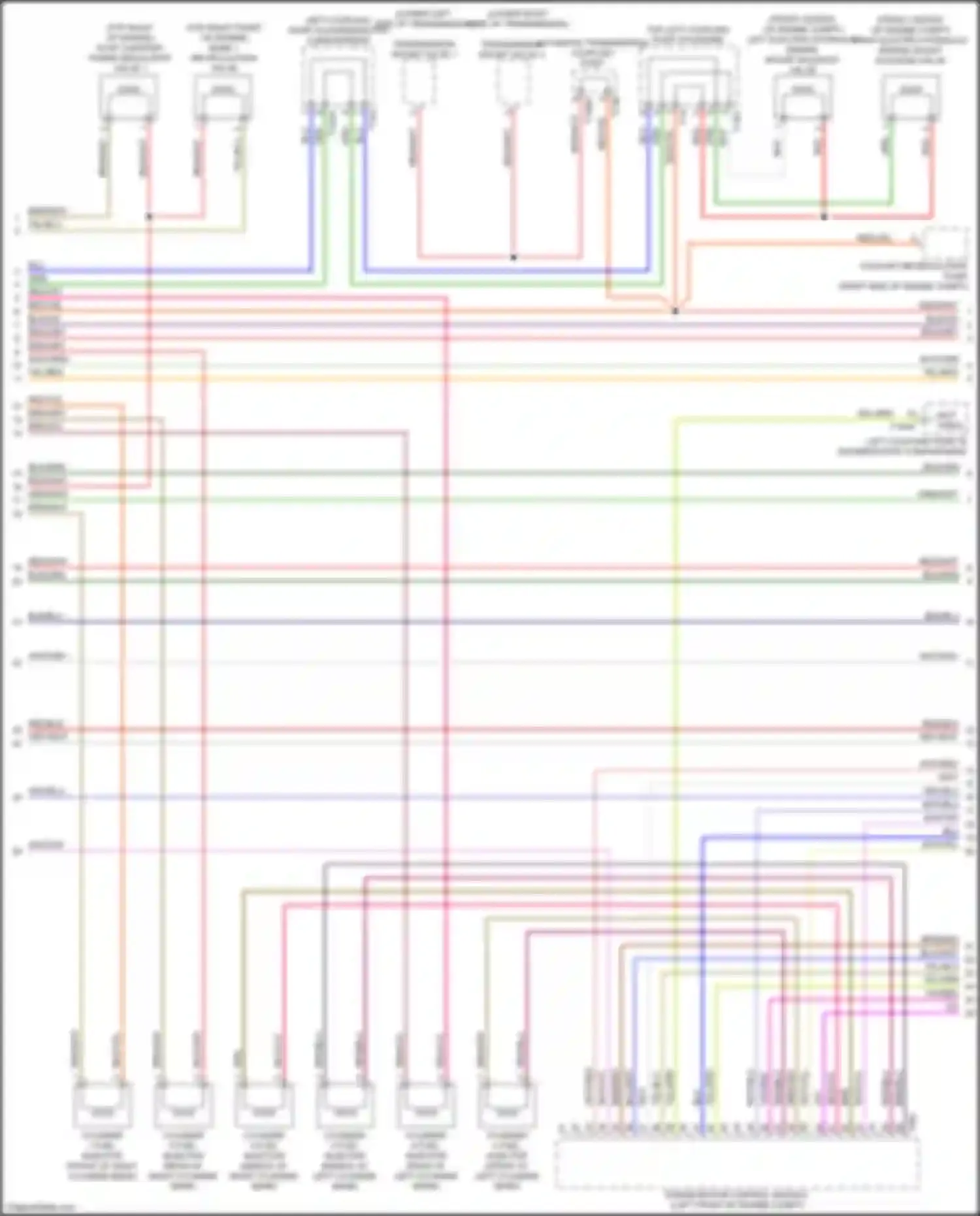 A8 Audi D5 (2017-2022): Wiring diagram engine performance 3.0l turbo (8 of 10)