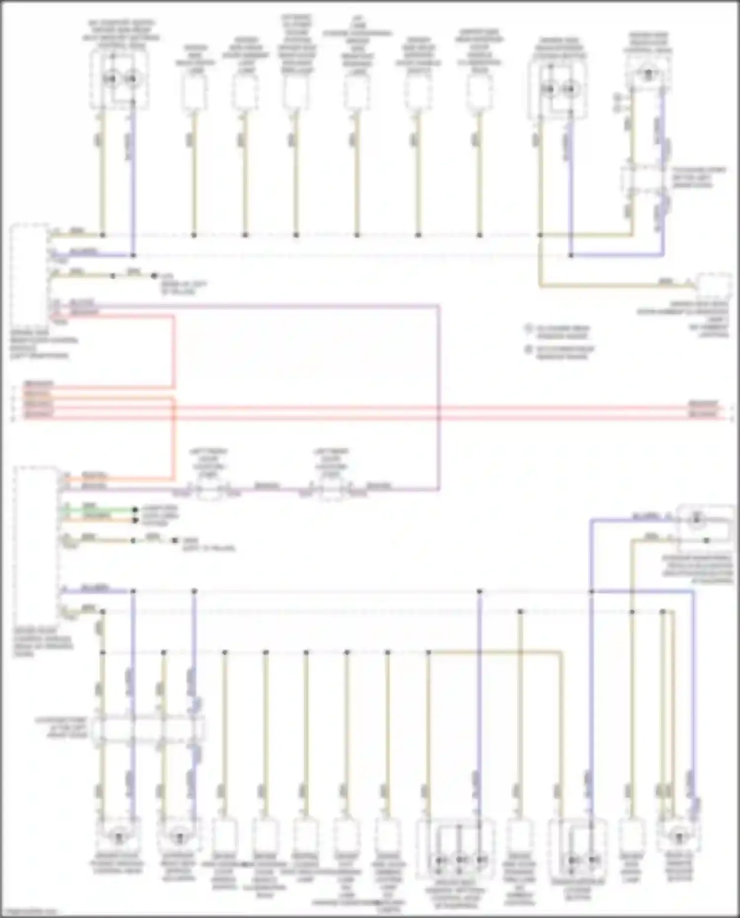 A8 Audi D5 (2017-2022): Instrument illumination circuit (3 of 4)