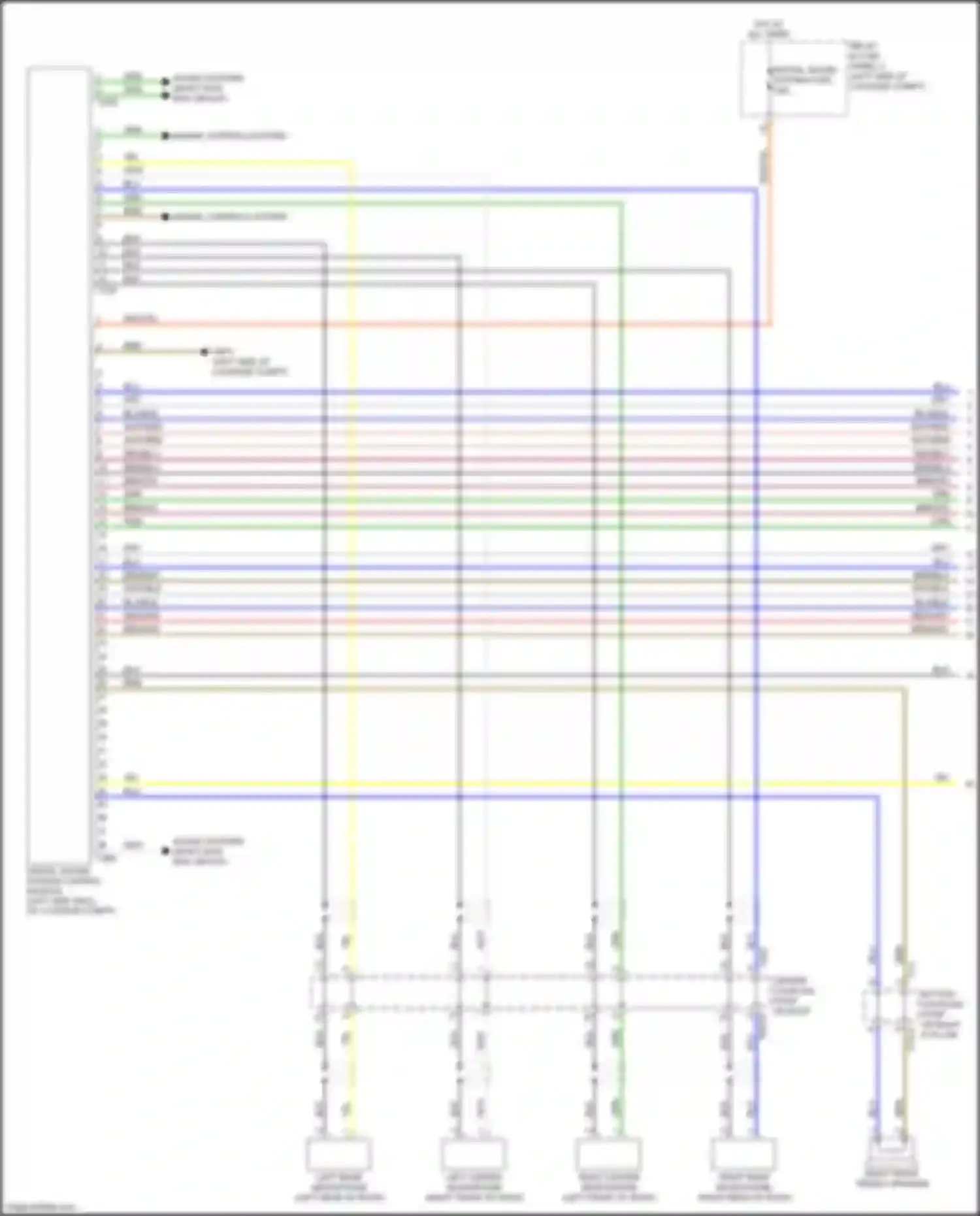 A8 Audi D5 (2017-2022): Navigation circuit, w/ amplifier & active noise (1 of 6)
