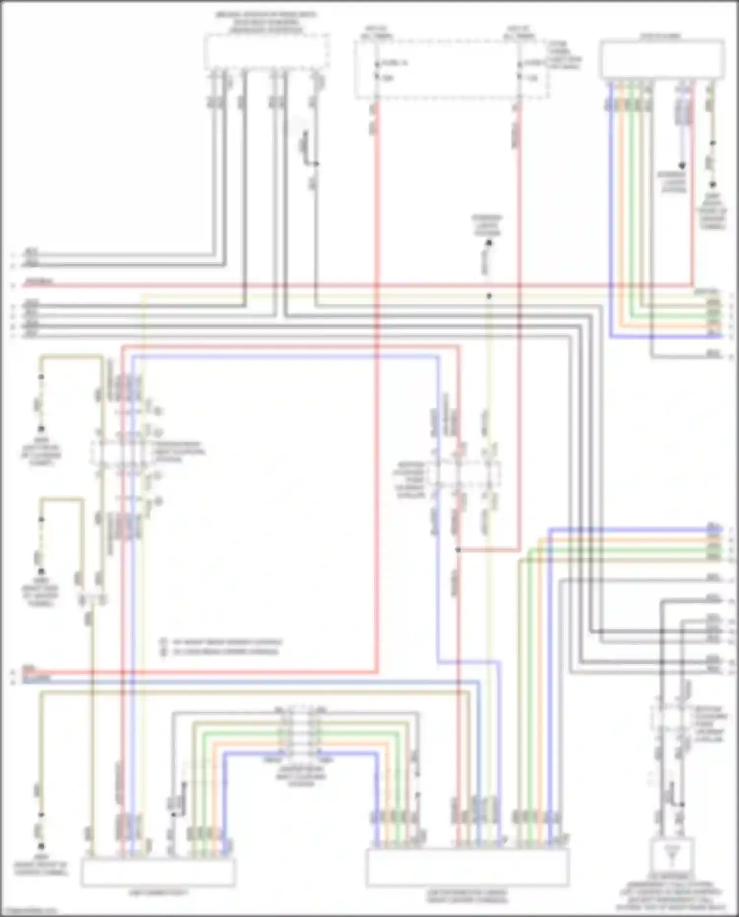 A8 Audi D5 (2017-2022): Navigation circuit, w/ amplifier & active noise (5 of 6)