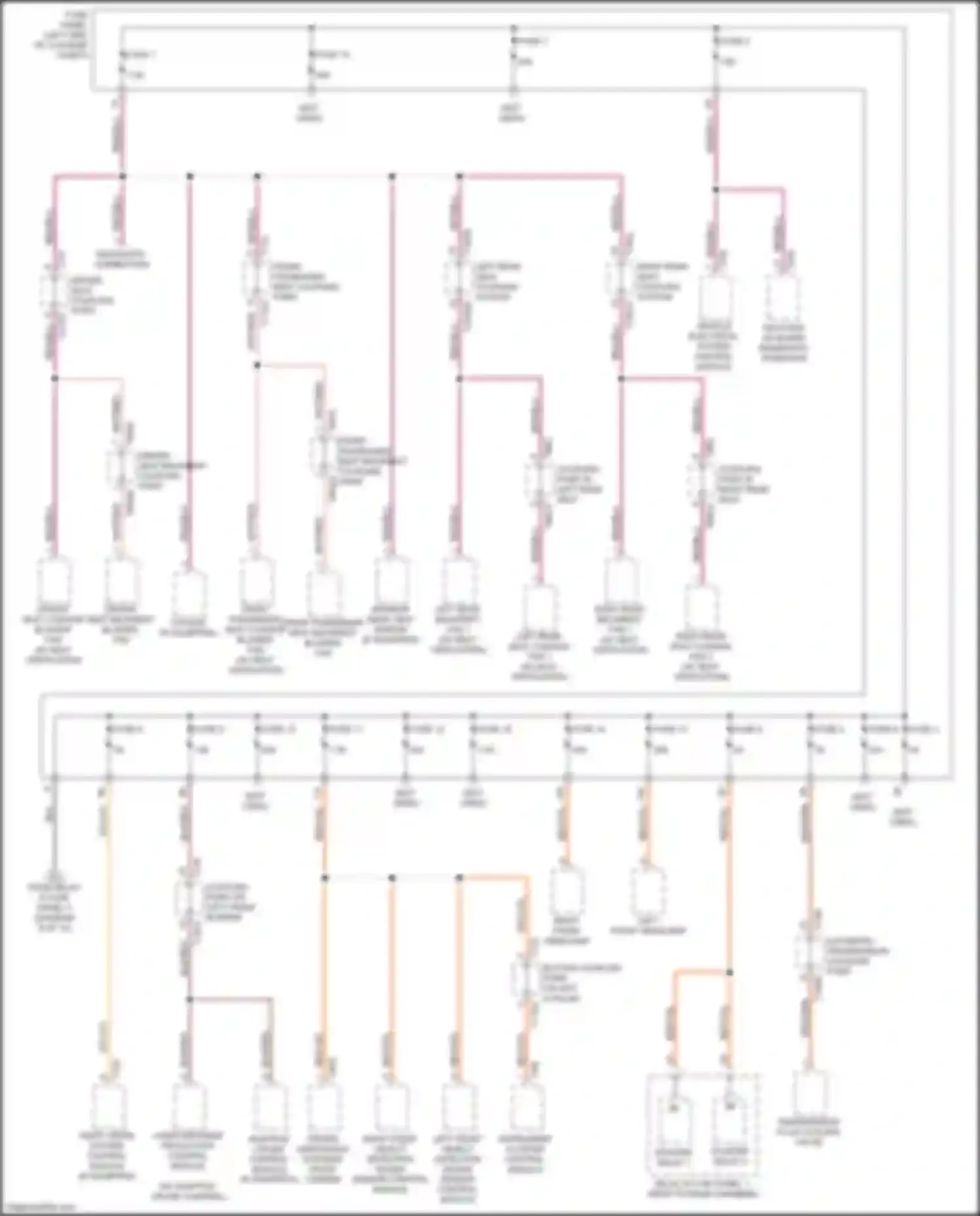 A8 Audi D5 (2017-2022): Power distribution circuit (4 of 12)