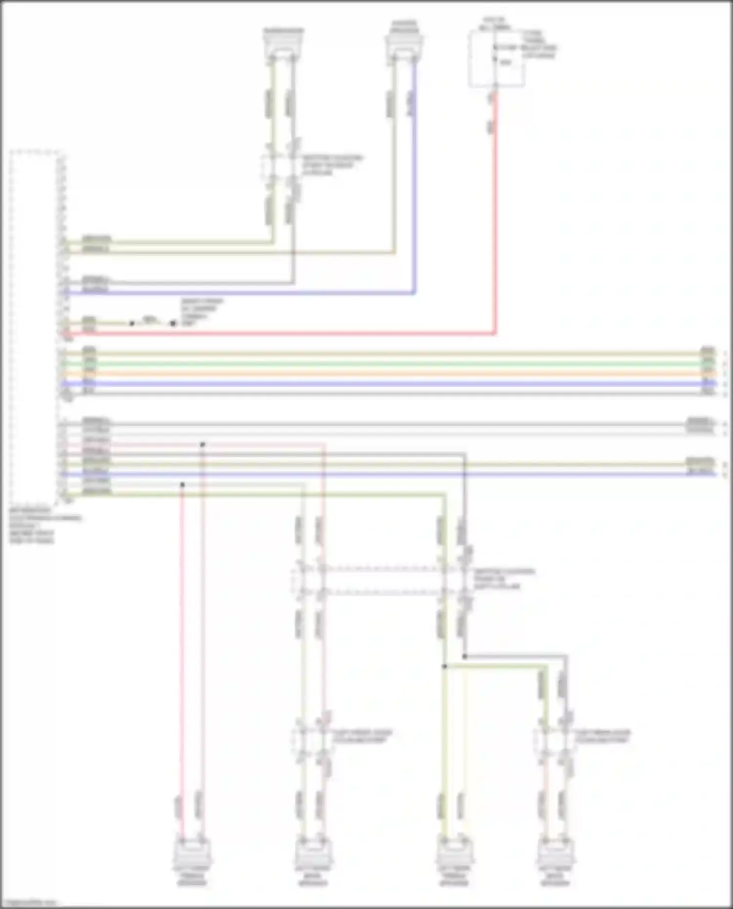 A8 Audi D5 (2017-2022): Radio circuit, w/o amplifier (1 of 6)
