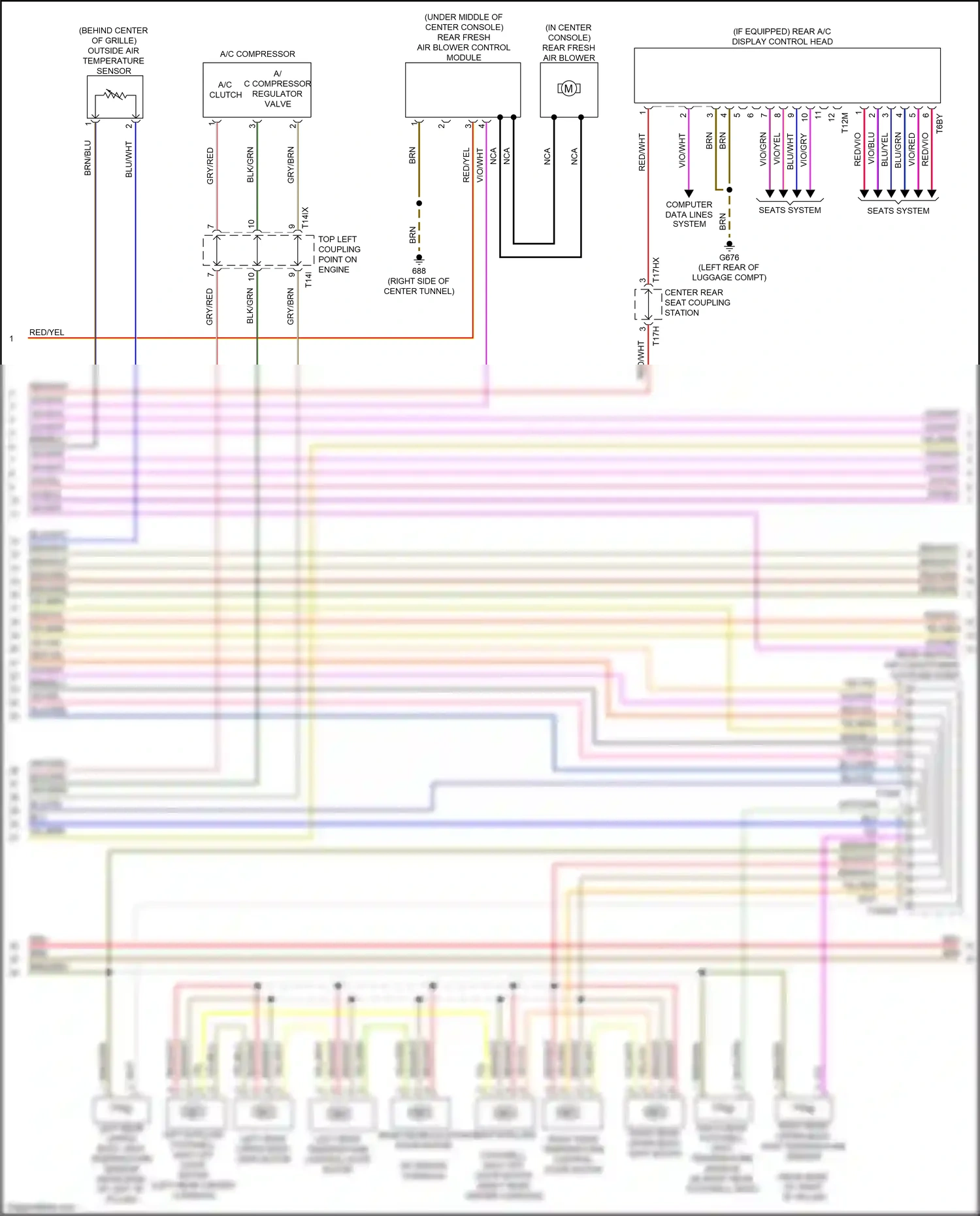 Audi A8 D5 (2017-2022) blu wiring diagram  (41 of 157)