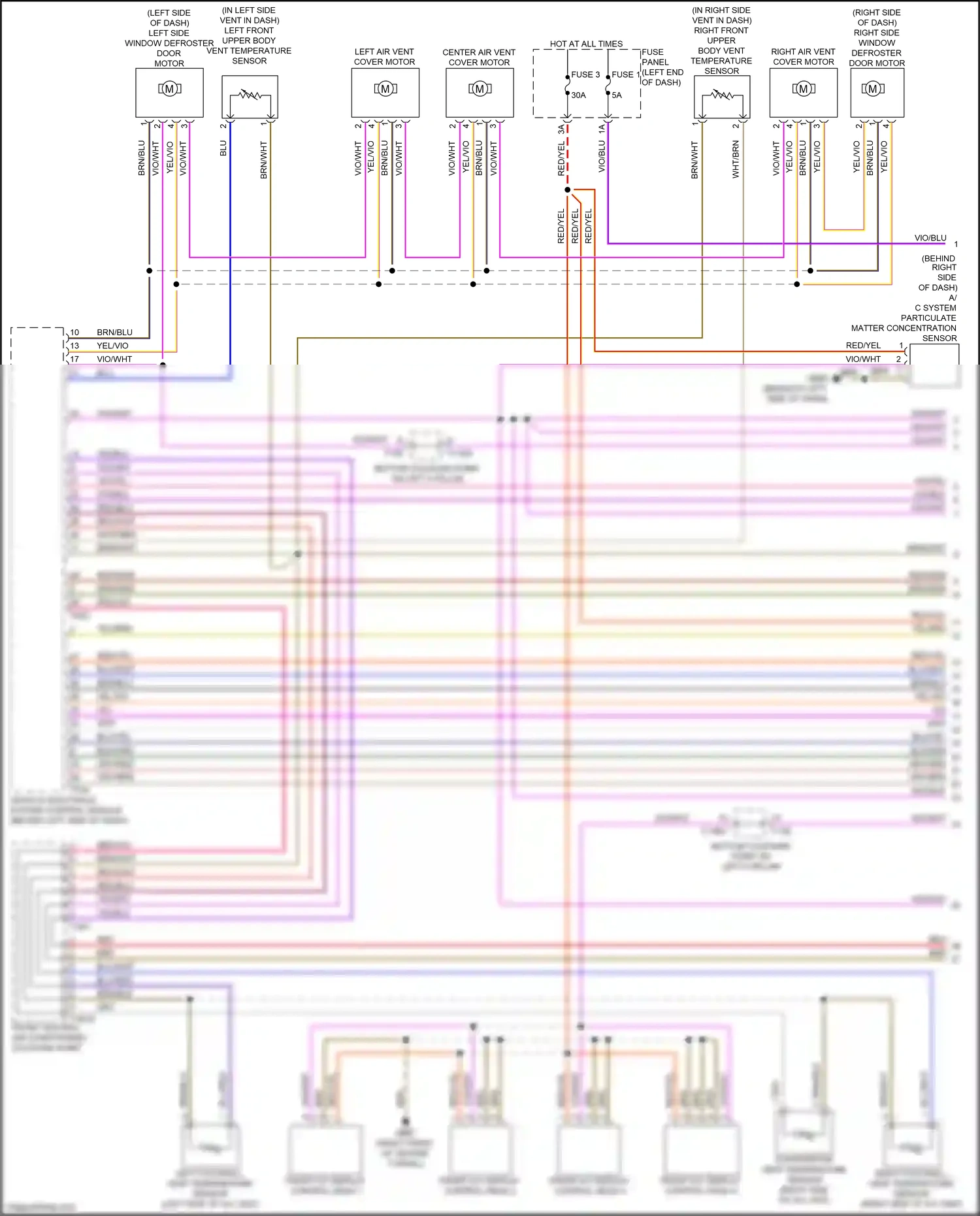 Audi A8 D5 (2017-2022) blu wiring diagram  (31 of 157)