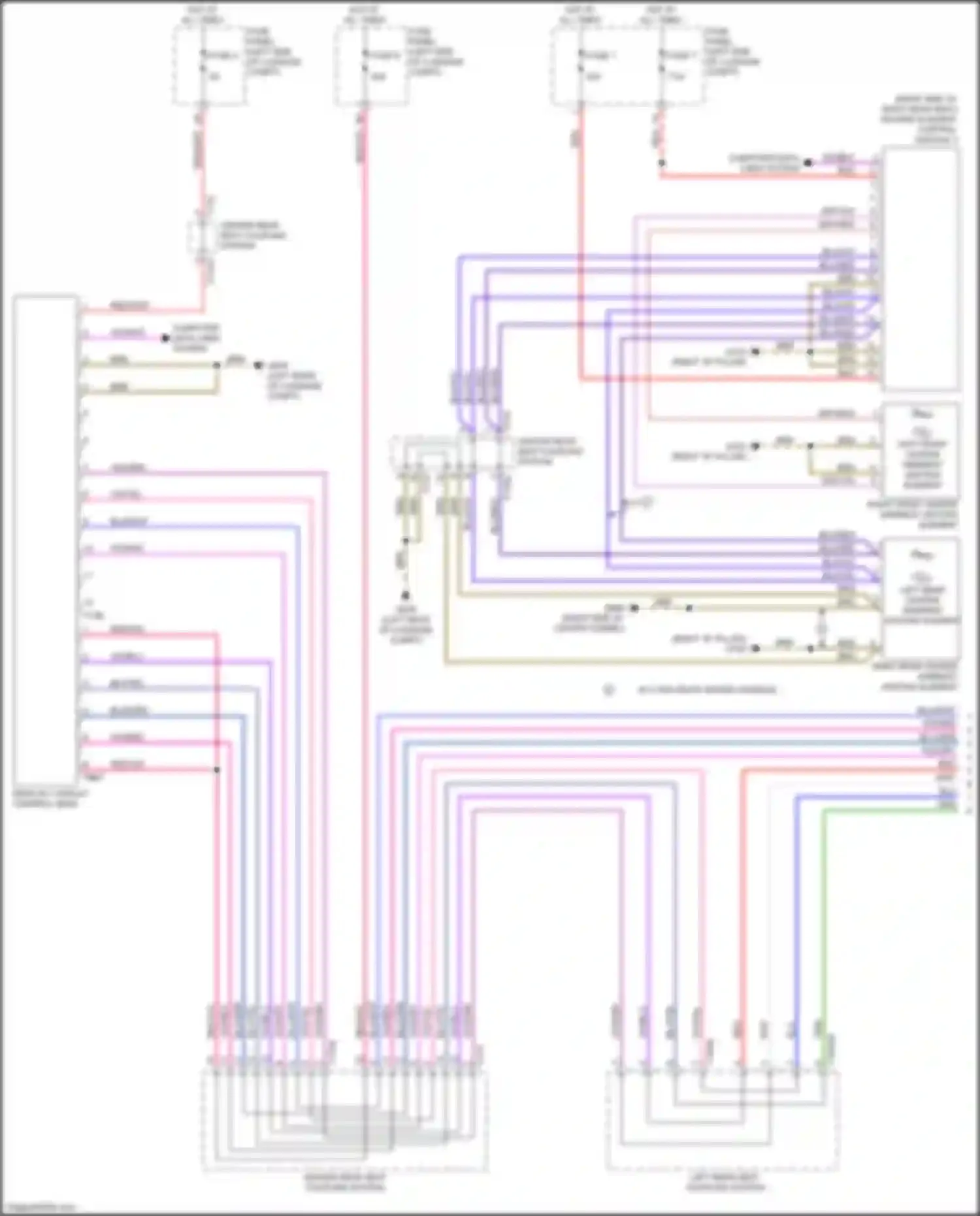 Wiring diagram blu for Audi A8 D5 (2017-2022) (106 of 157)