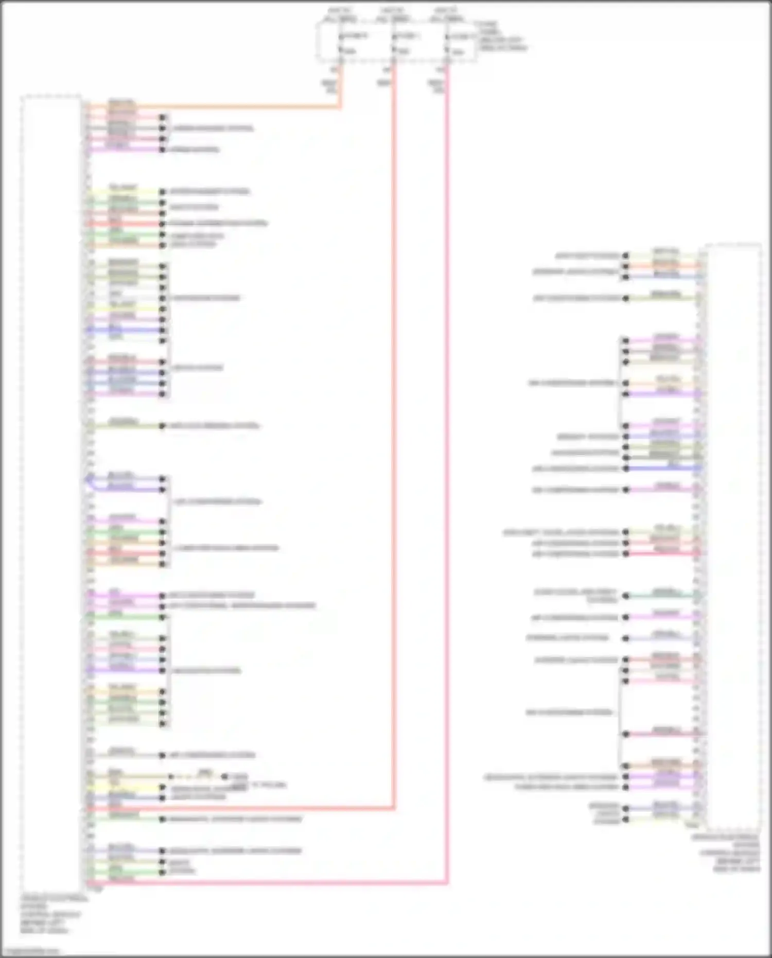 Wiring diagram blu/yel for Audi A8 D5 (2017-2022) (39 of 54)