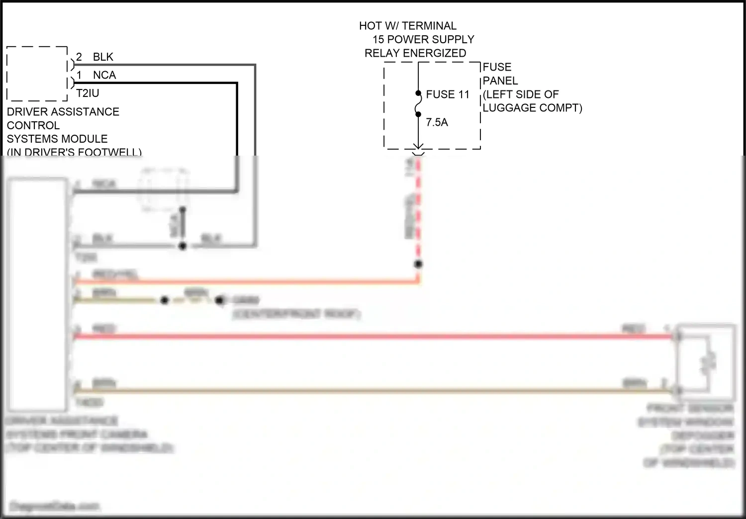 Audi A8 D5 (2017-2022) brn wiring diagram  (192 of 235)