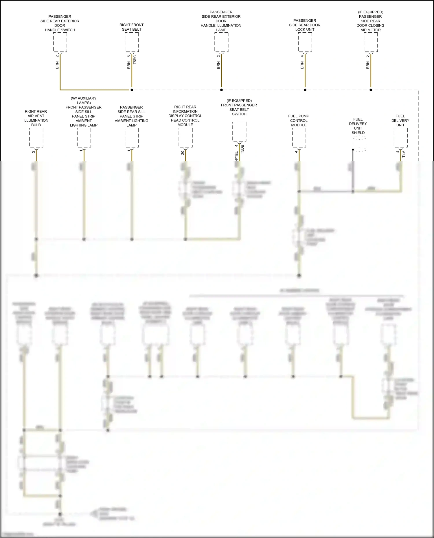 Audi A8 D5 (2017-2022) brn wiring diagram  (143 of 235)