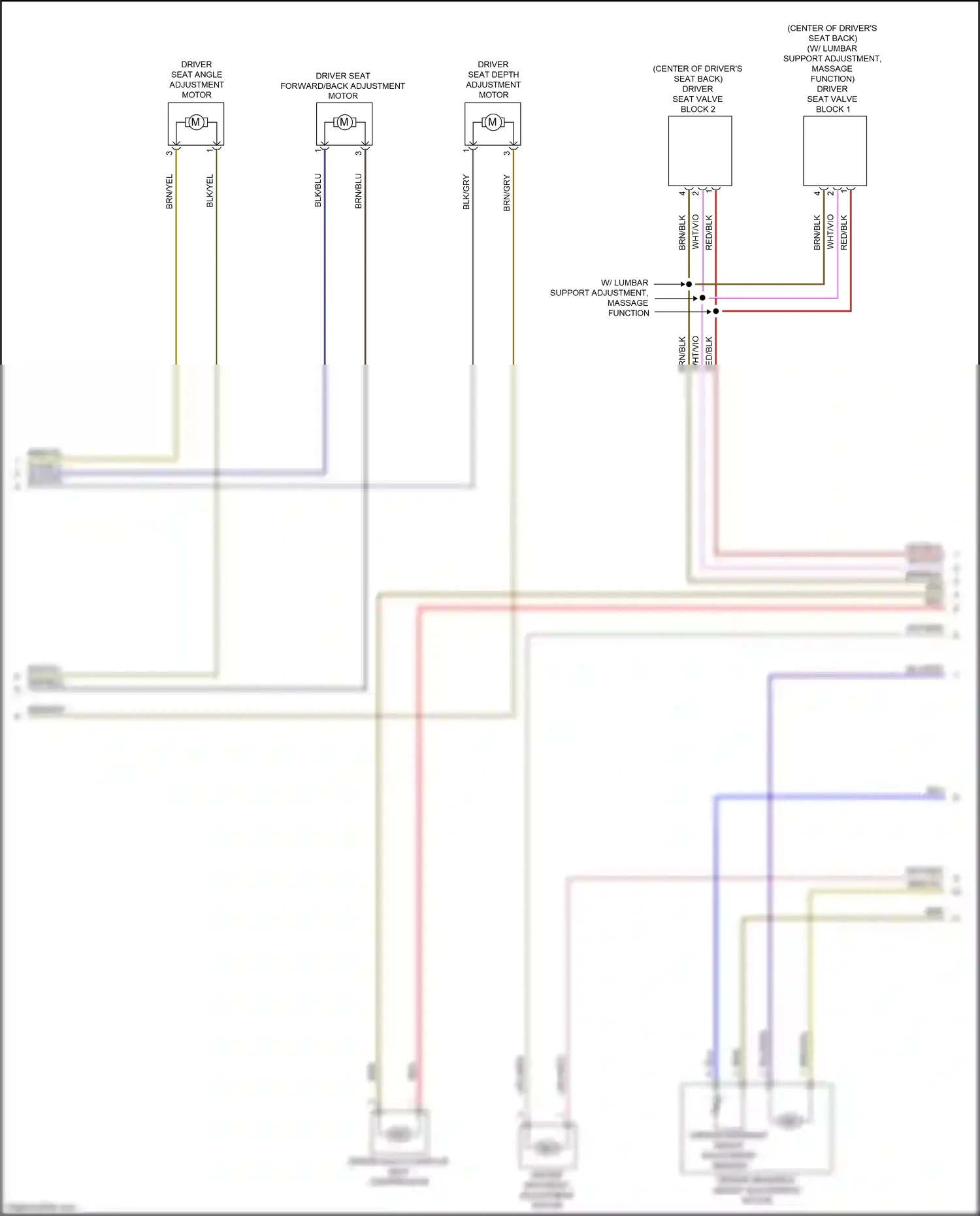 Wiring diagram brn/blu for Audi A8 D5 (2017-2022) (34 of 65)