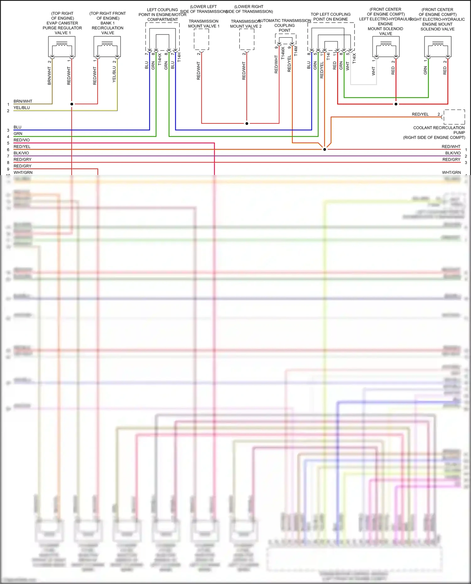 Wiring diagram brn/wht for Audi A8 D5 (2017-2022) (46 of 46)