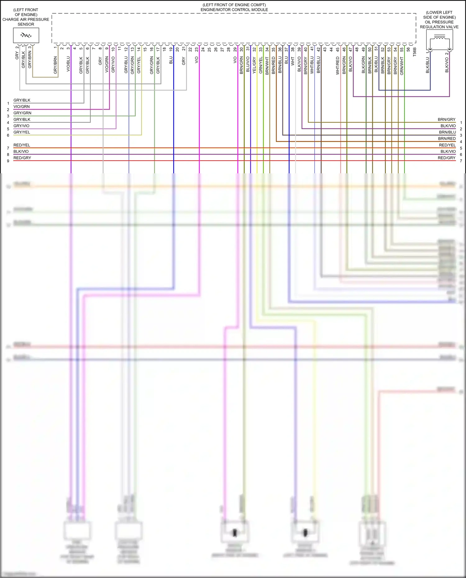 Wiring diagram brn/wht for Audi A8 D5 (2017-2022) (44 of 46)