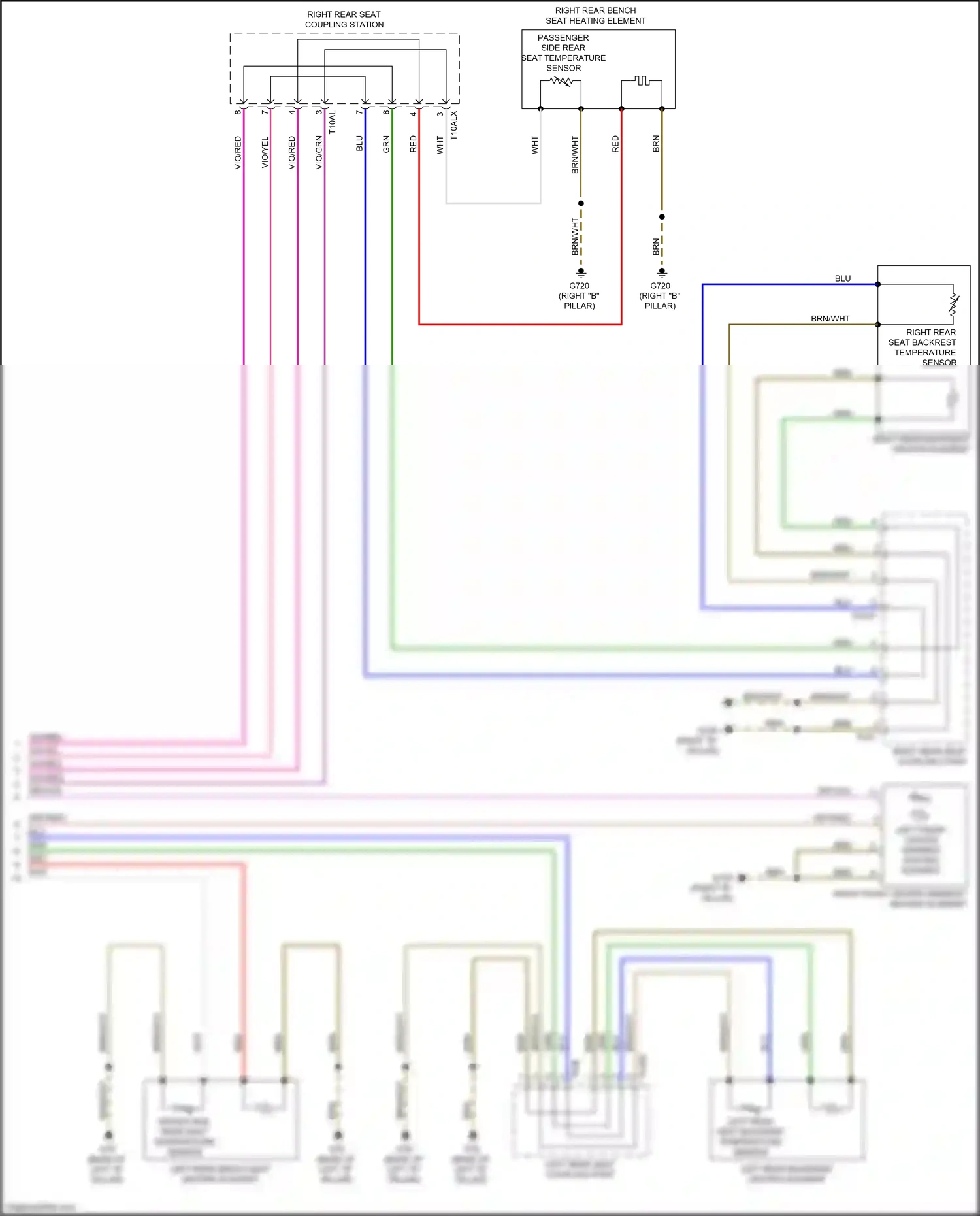 Wiring diagram brn/wht for Audi A8 D5 (2017-2022) (27 of 46)