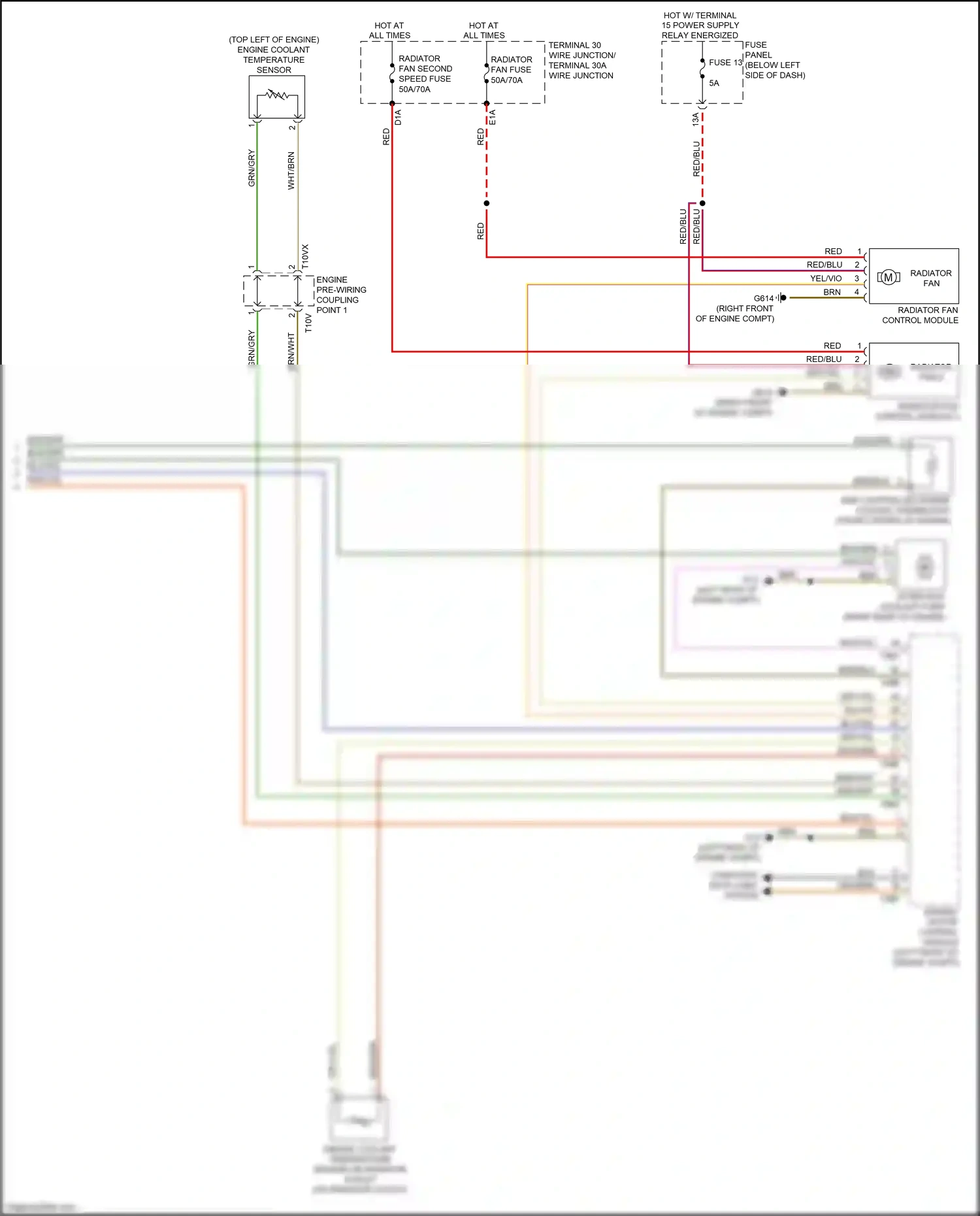 Wiring diagram brn/wht for Audi A8 D5 (2017-2022) (3 of 46)