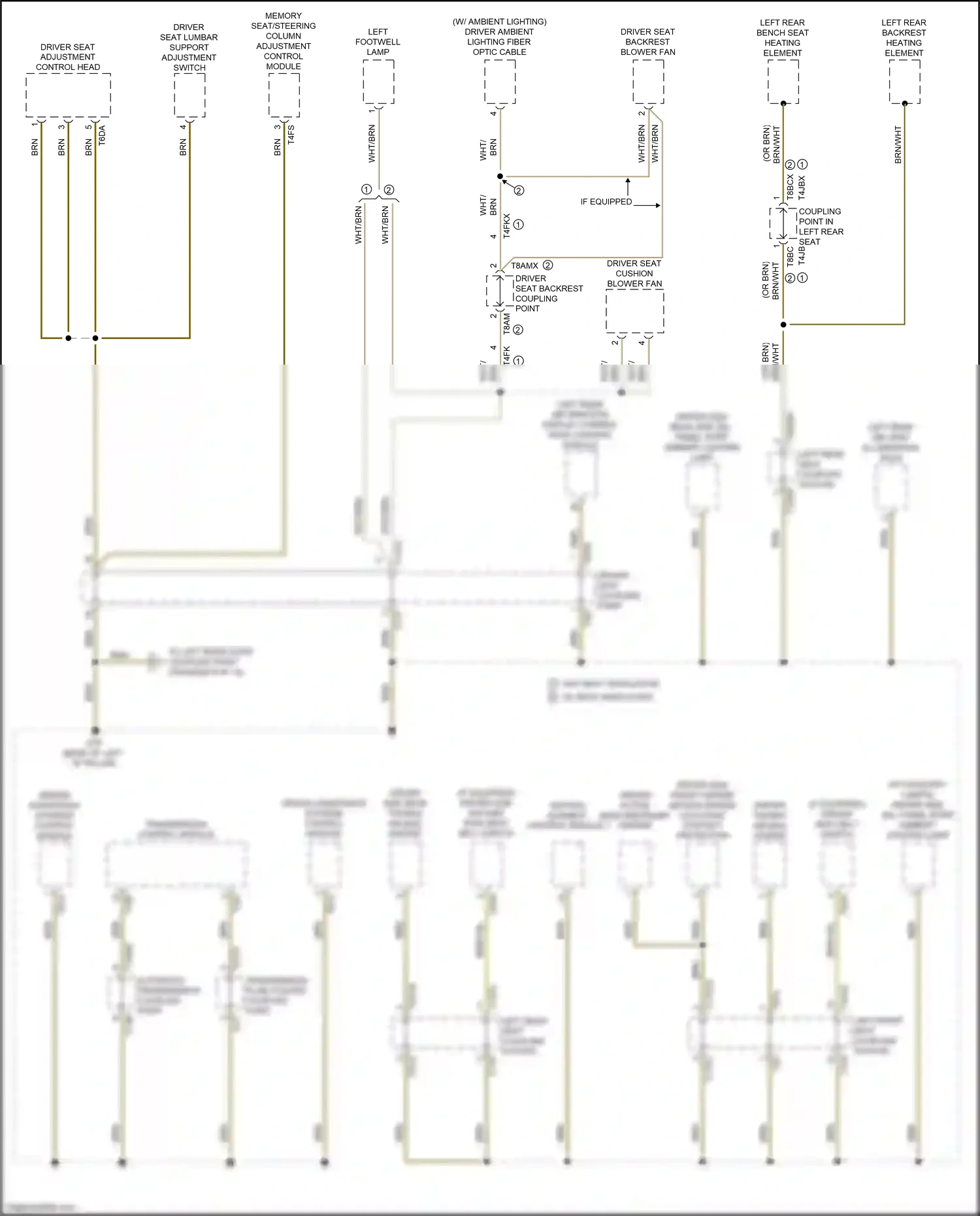 Wiring diagram brn/wht for Audi A8 D5 (2017-2022) (25 of 46)