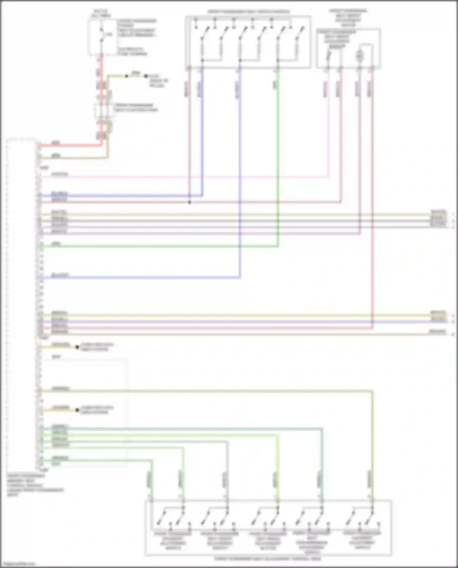 Wiring diagram brn/yel for Audi A8 D5 (2017-2022) (50 of 54)