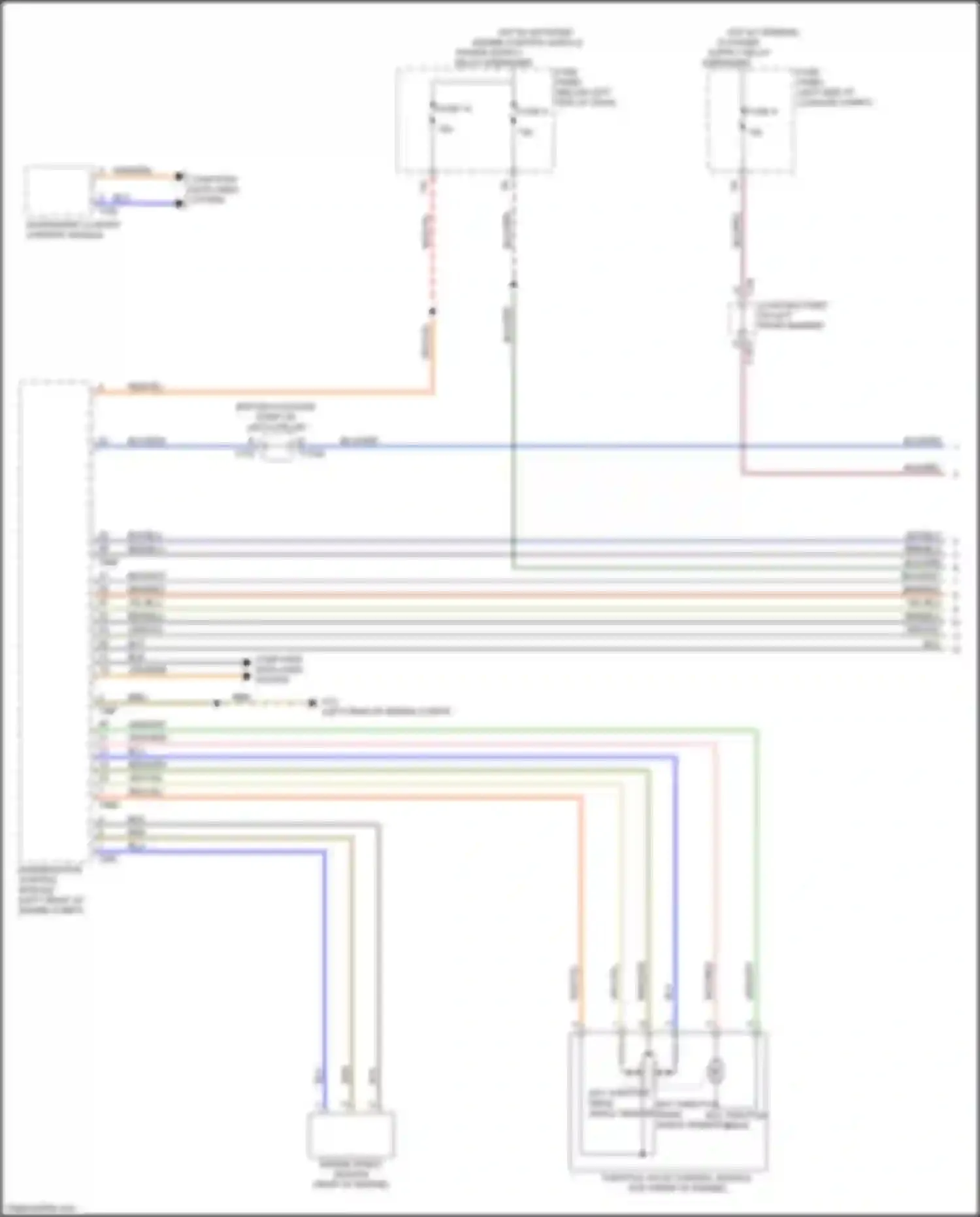 Wiring diagram computer data lines system for Audi A8 D5 (2017-2022) (81 of 154)