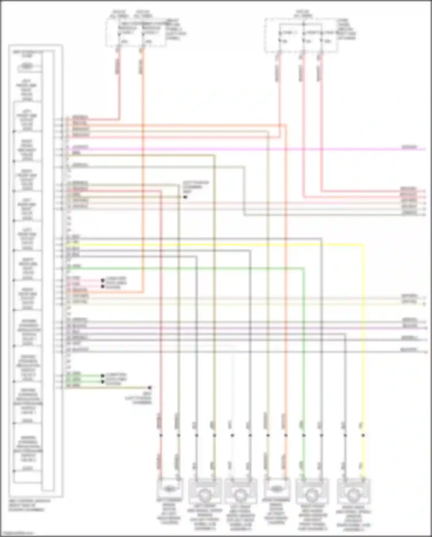 Wiring diagram computer data lines system for Audi A8 D5 (2017-2022) (63 of 154)