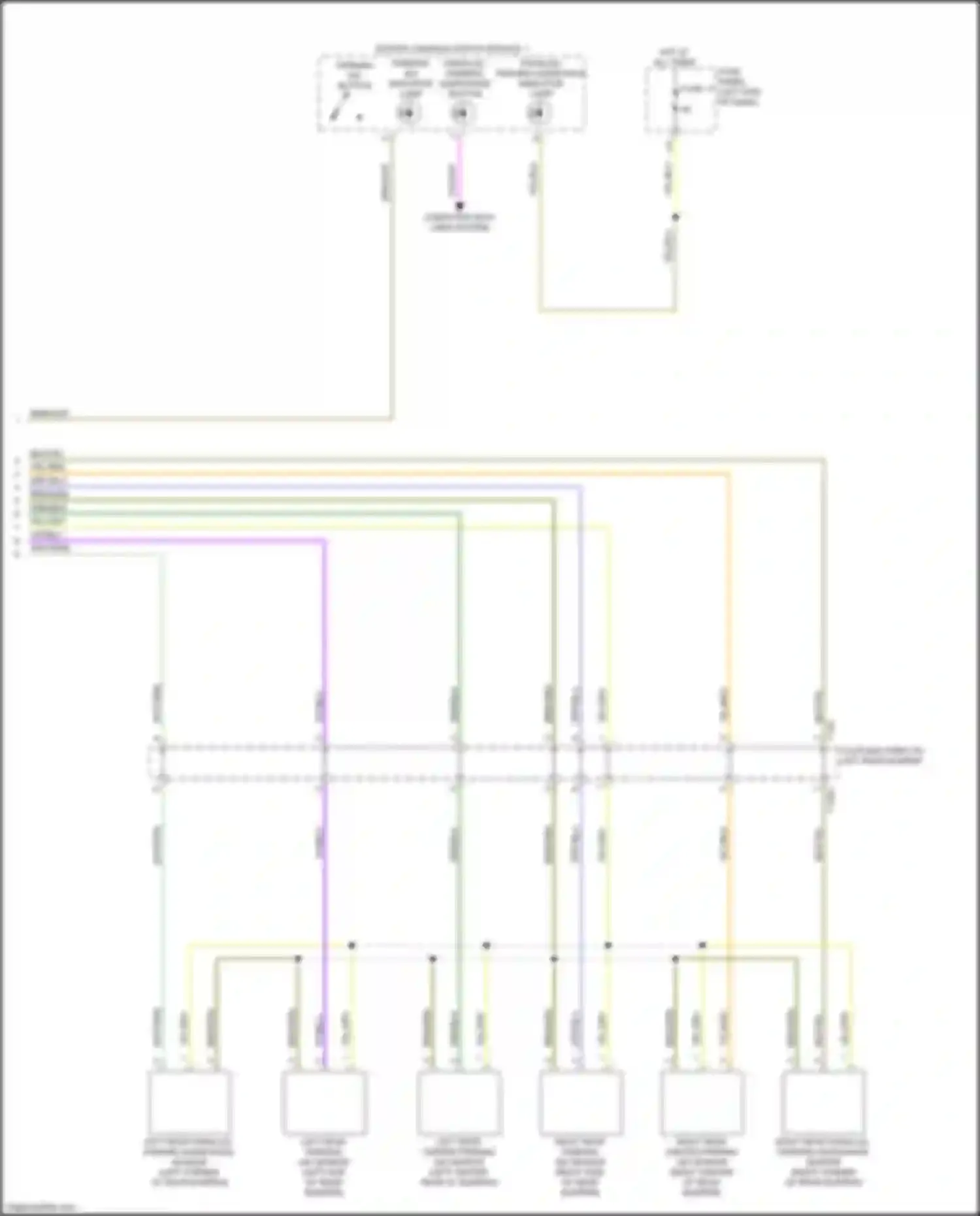 Wiring diagram computer data lines system for Audi A8 D5 (2017-2022) (140 of 154)