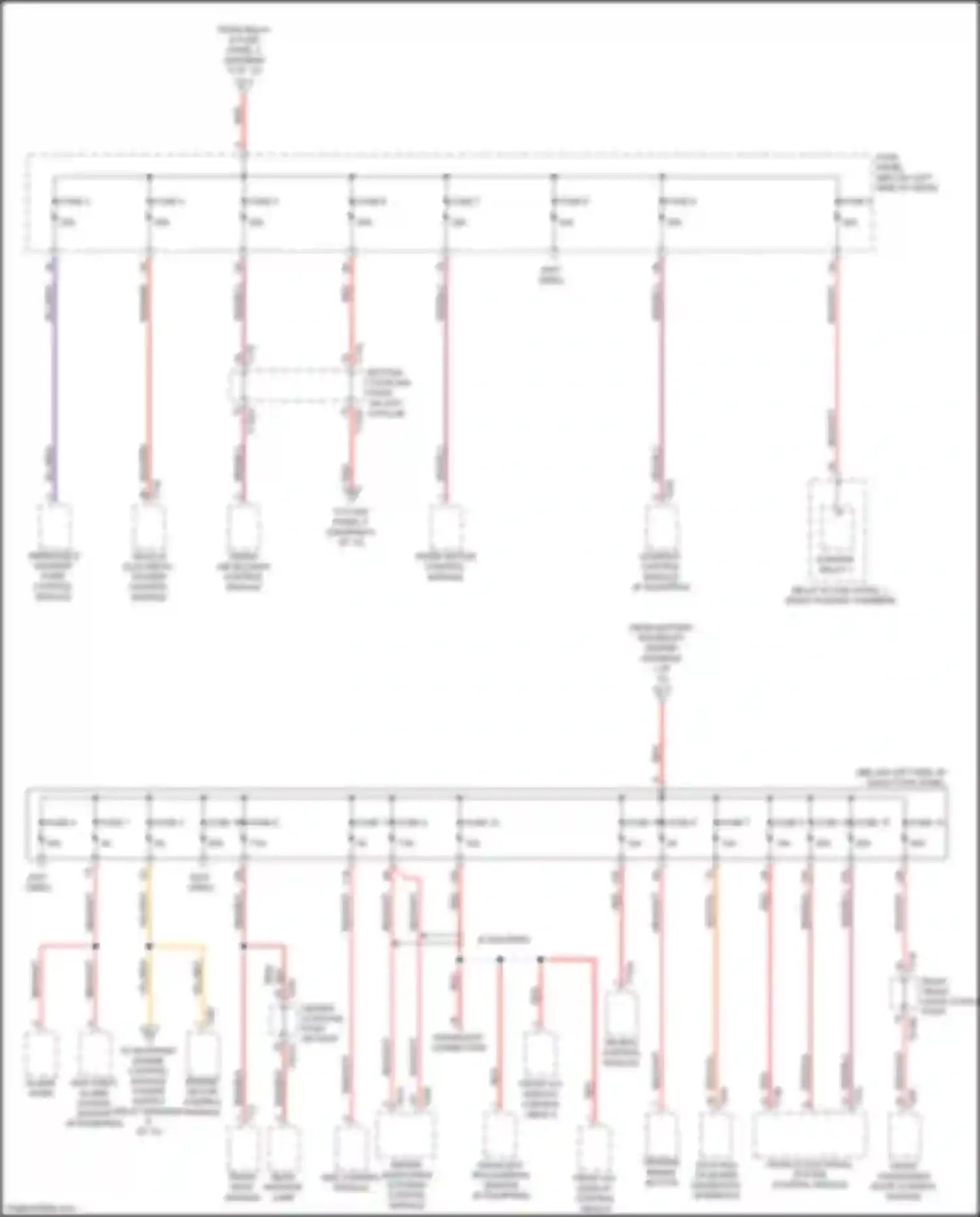 Wiring diagram fuse 10 for Audi A8 D5 (2017-2022) (5 of 23)
