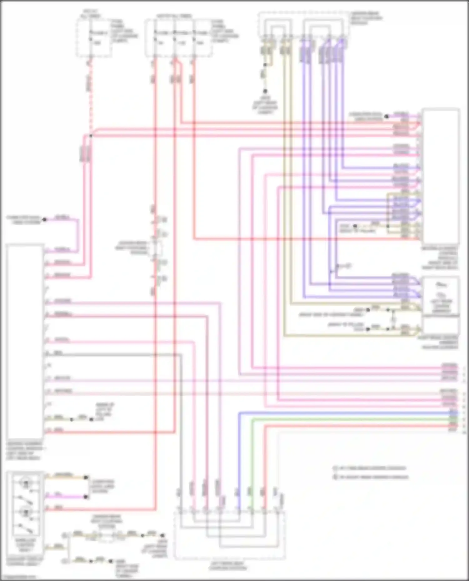 Wiring diagram fuse panel p for Audi A8 D5 (2017-2022) (18 of 20)