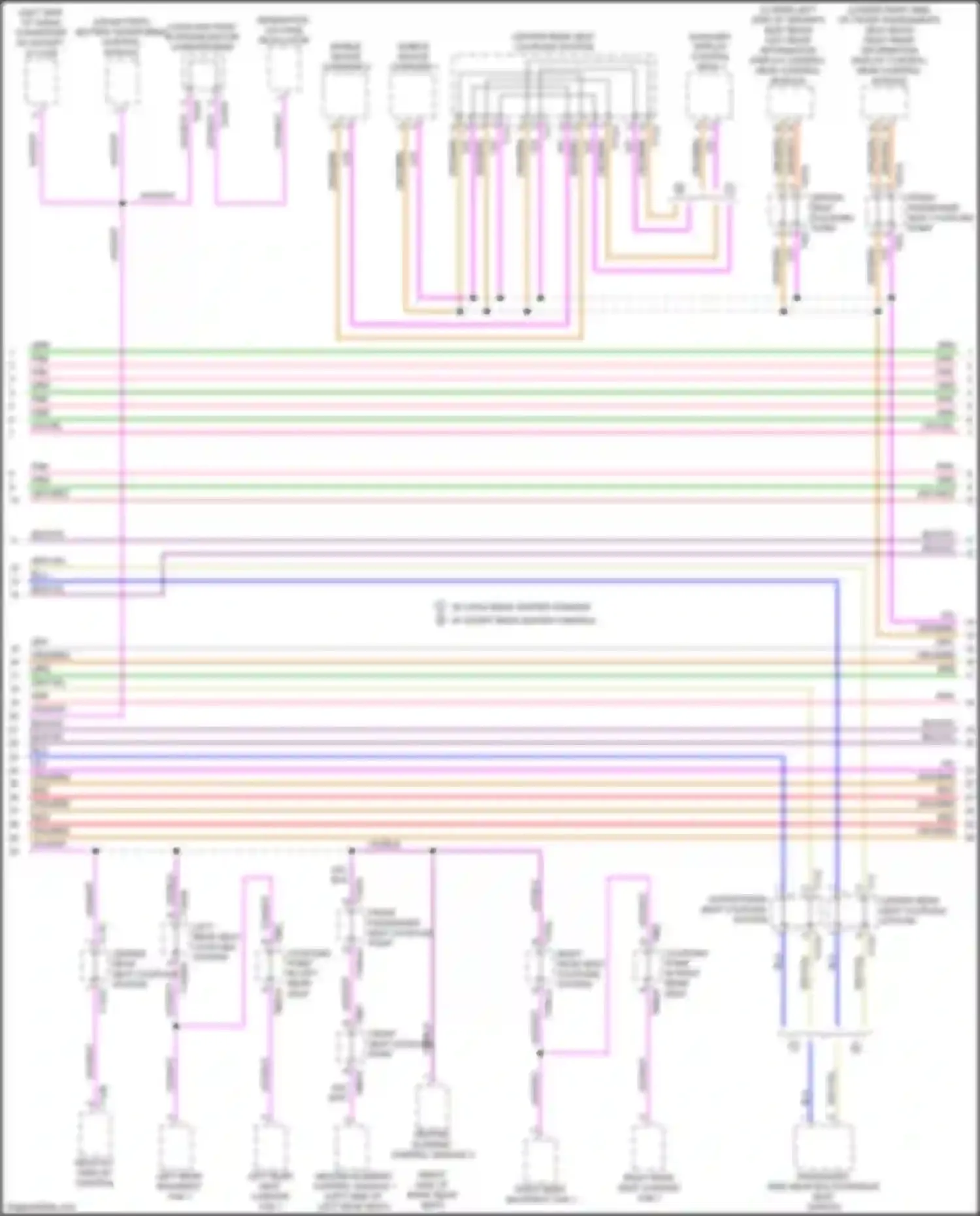 Wiring diagram generator, voltage regulator for Audi A8 D5 (2017-2022) (2 of 3)