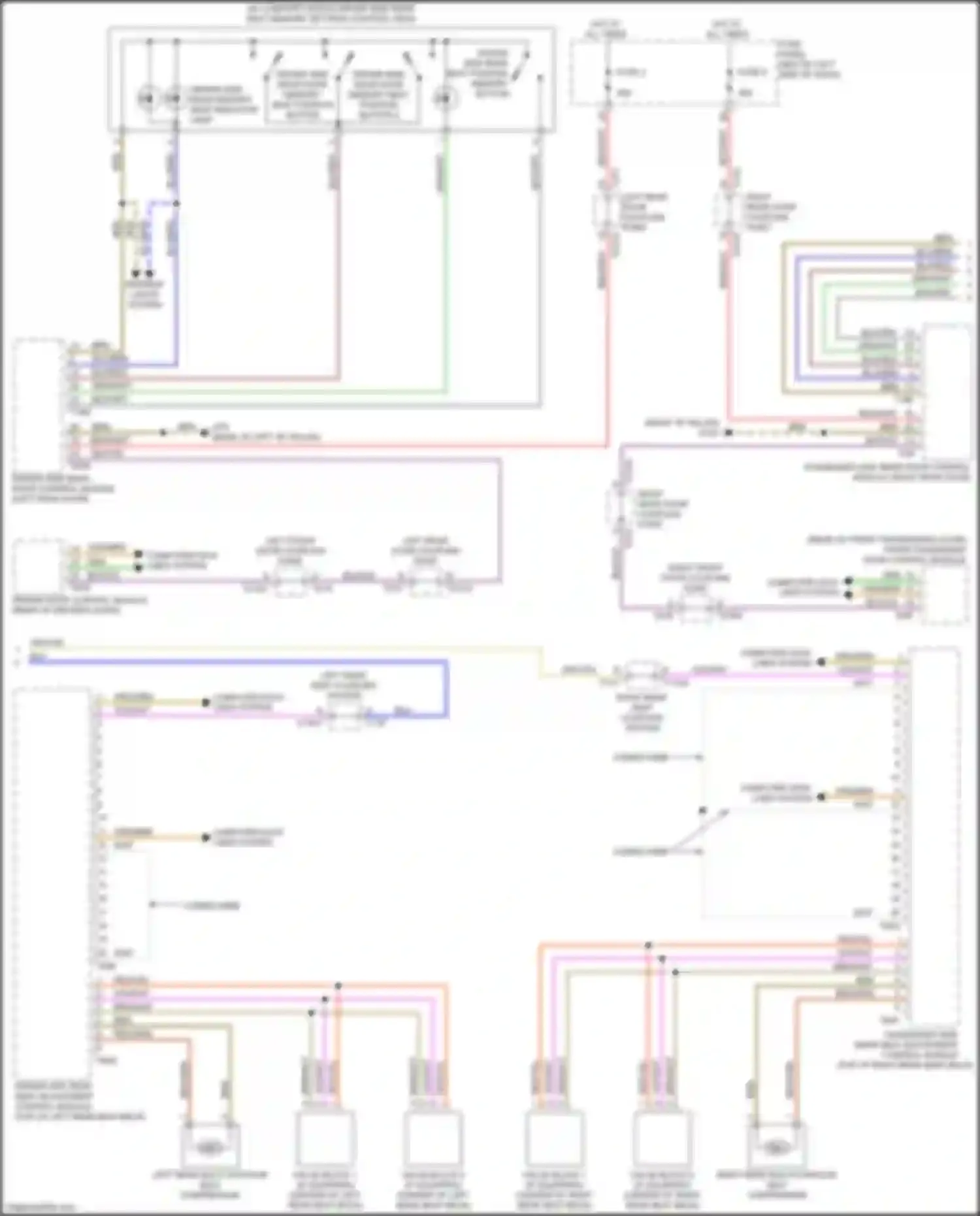 Wiring diagram grn/wht for Audi A8 D5 (2017-2022) (23 of 37)