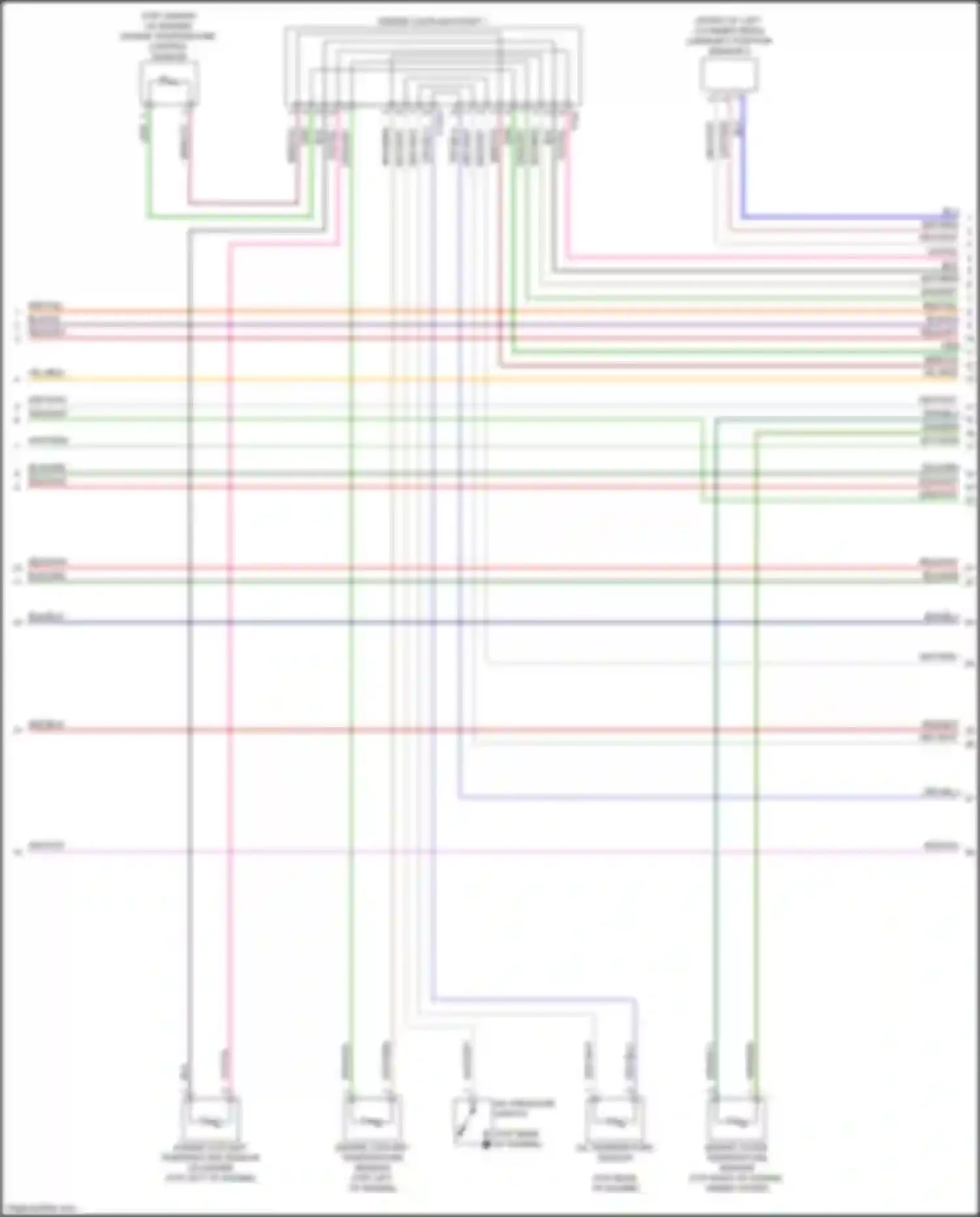 Wiring diagram gry/wht for Audi A8 D5 (2017-2022) (23 of 26)