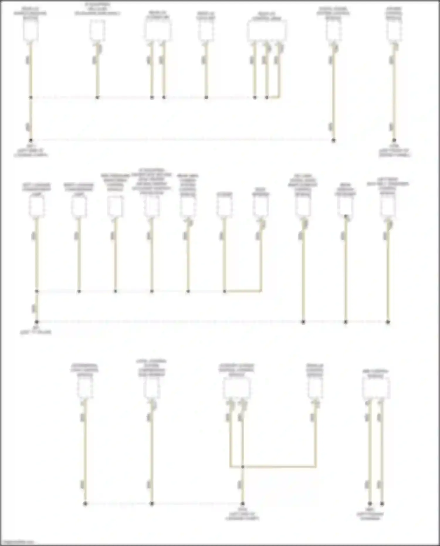 Wiring diagram rear window defogger for Audi A8 D5 (2017-2022) (1 of 2)