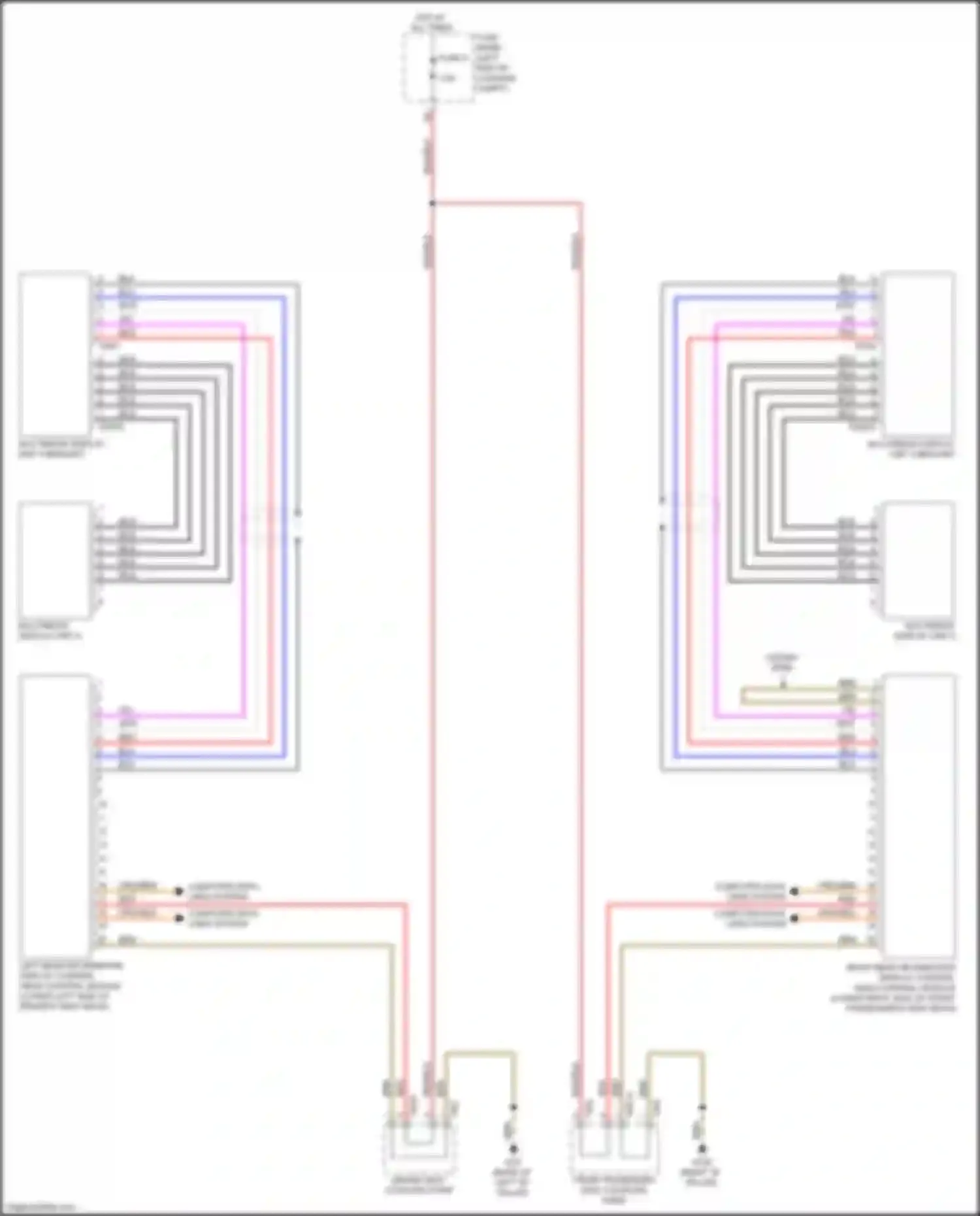 Wiring diagram red for Audi A8 D5 (2017-2022) (73 of 166)