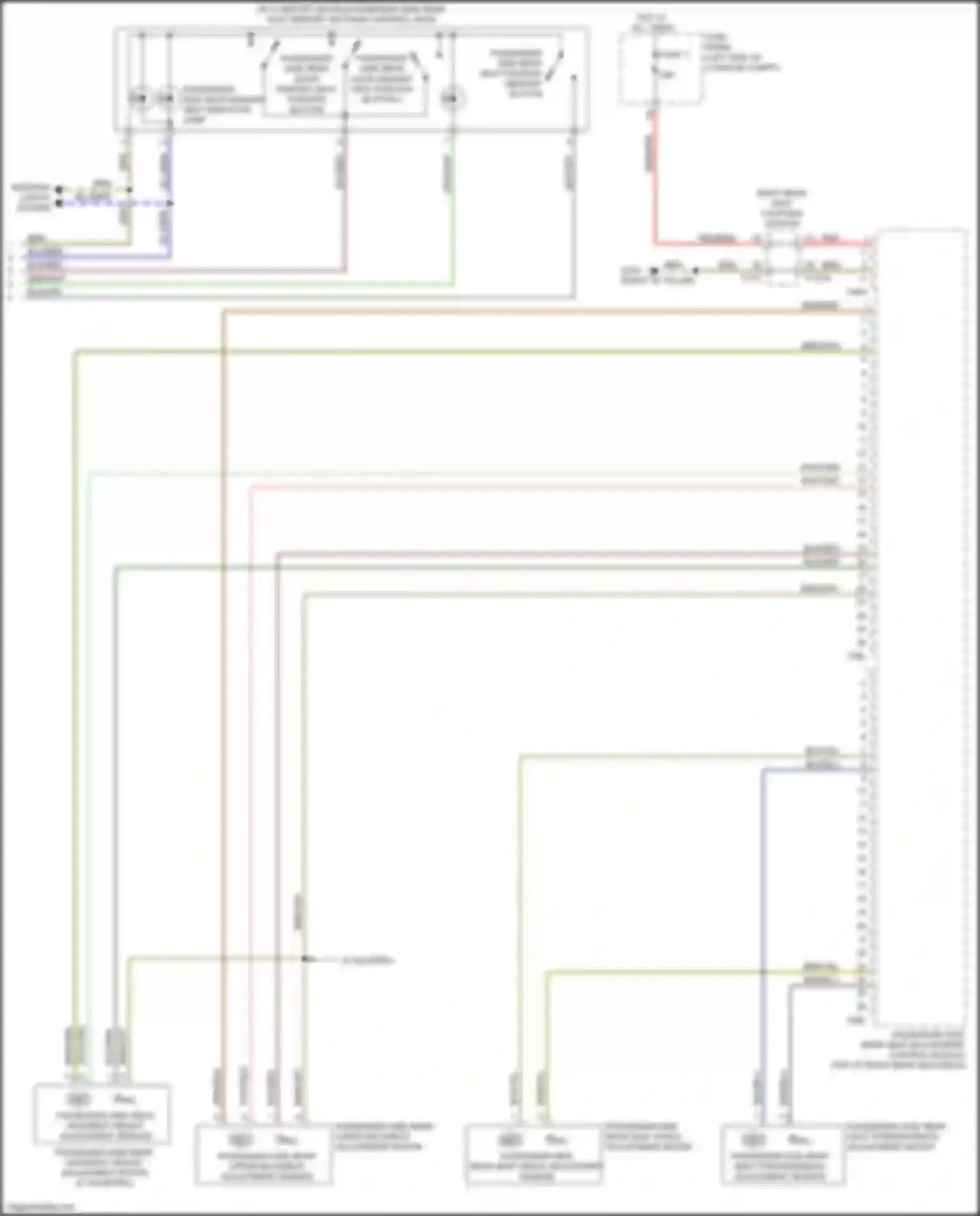 Wiring diagram red/brn for Audi A8 D5 (2017-2022) (2 of 8)