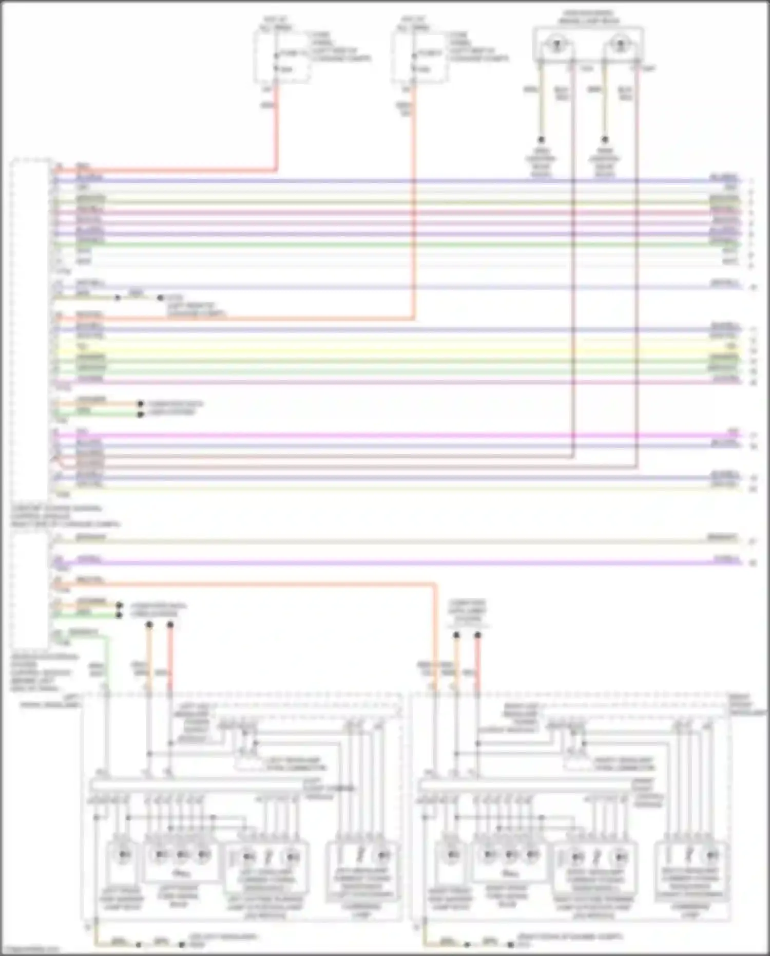 Wiring diagram red/yel for Audi A8 D5 (2017-2022) (16 of 101)