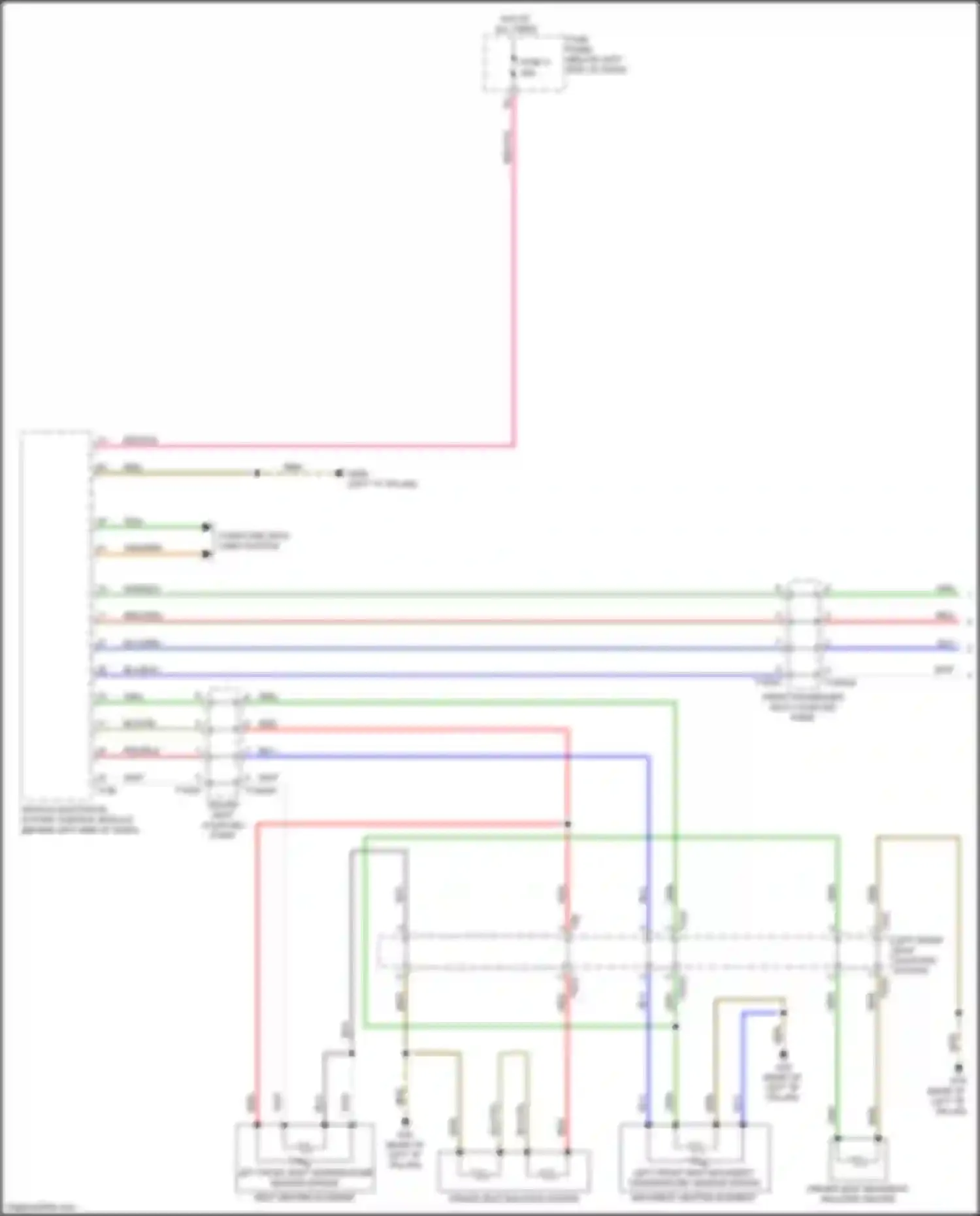 Wiring diagram vehicle electrical system control module for Audi A8 D5 (2017-2022) (41 of 48)