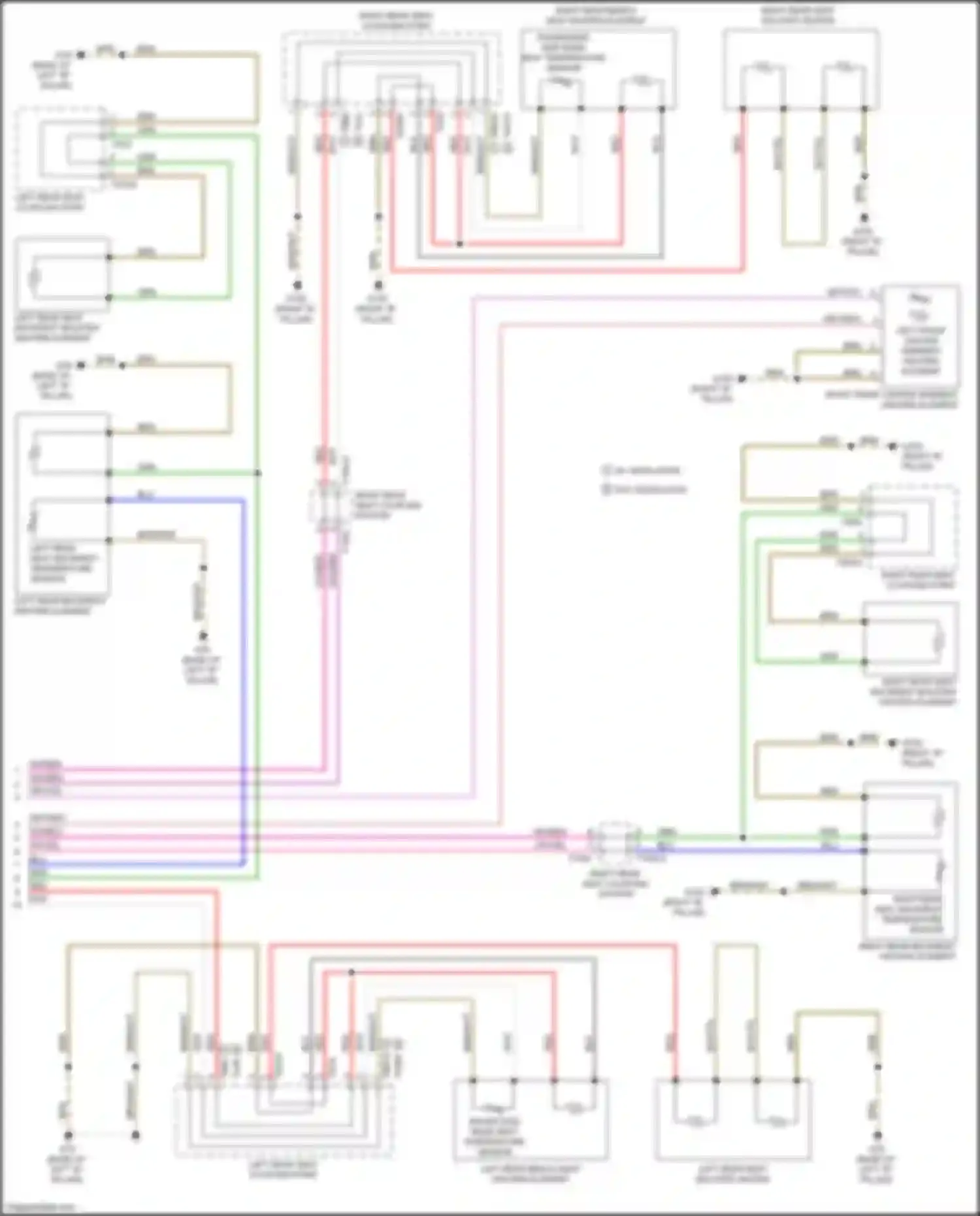 Wiring diagram vio/grn for Audi A8 D5 (2017-2022) (24 of 40)