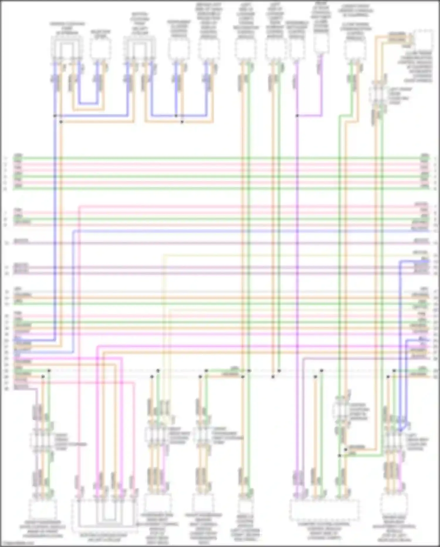 Wiring diagram vio/yel for Audi A8 D5 (2017-2022) (23 of 43)