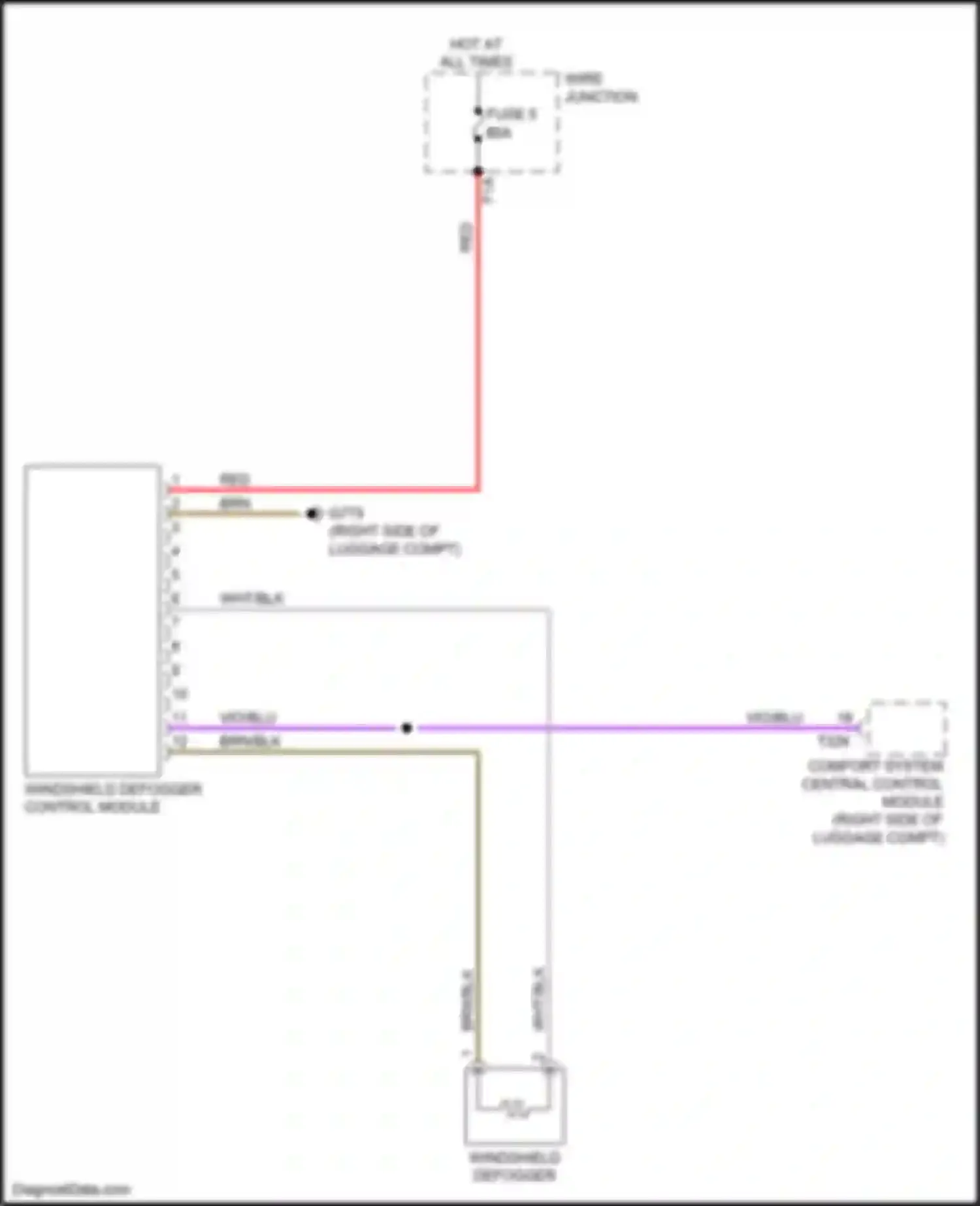 Wiring diagram wht/blk for Audi A8 D5 (2017-2022) (2 of 20)