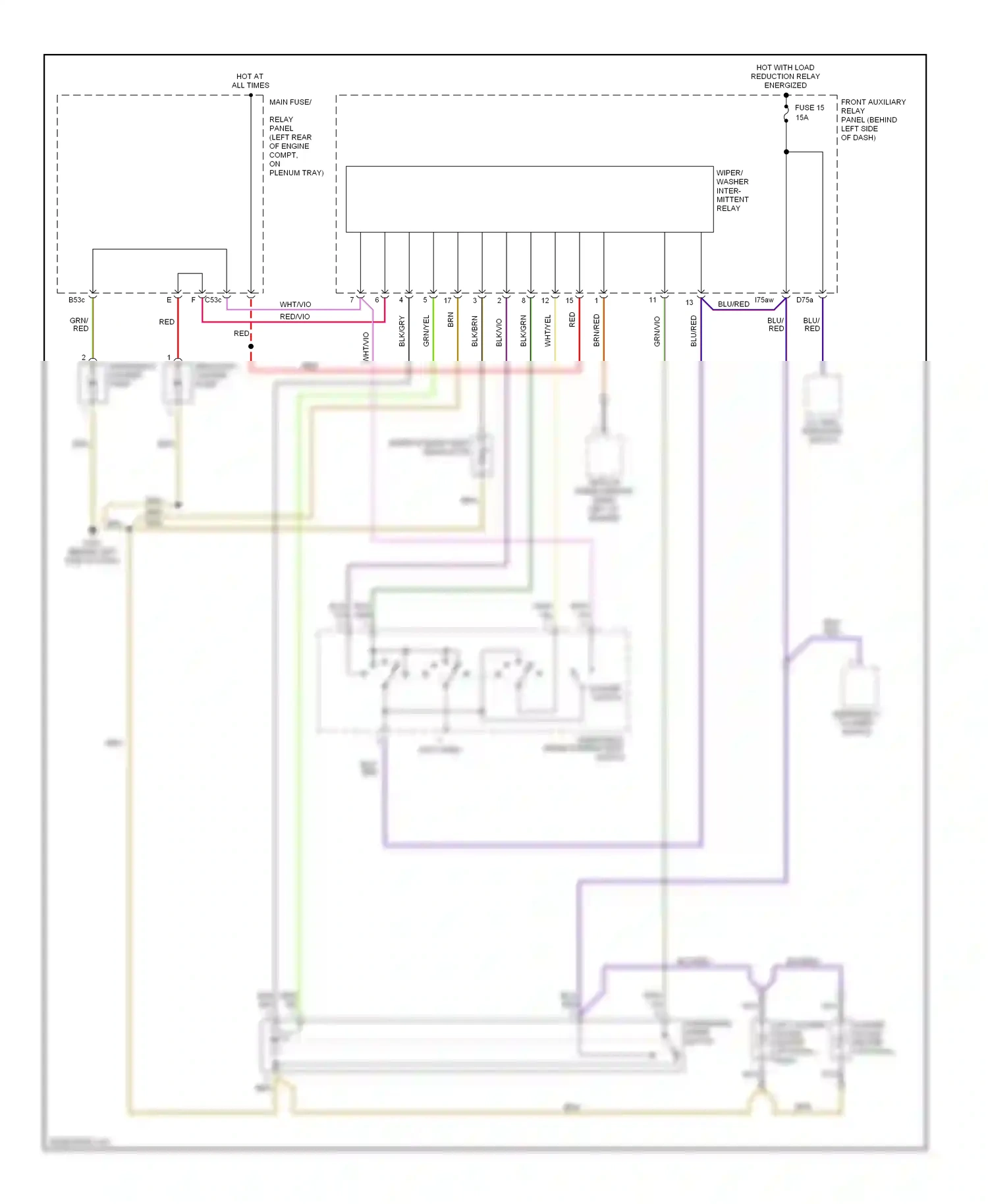 Wiring diagram a/c high pressure switch for Audi Cabriolet I (1991-2000) (1 of 1)